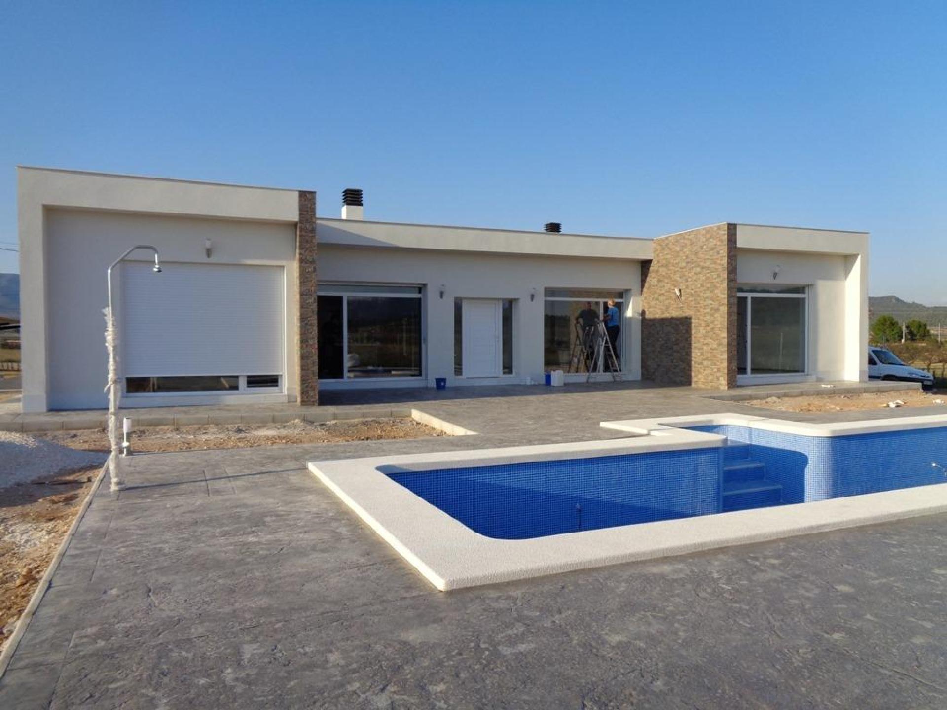 Modern New Build Villa near Pinoso, Alicante in Medvilla Spanje