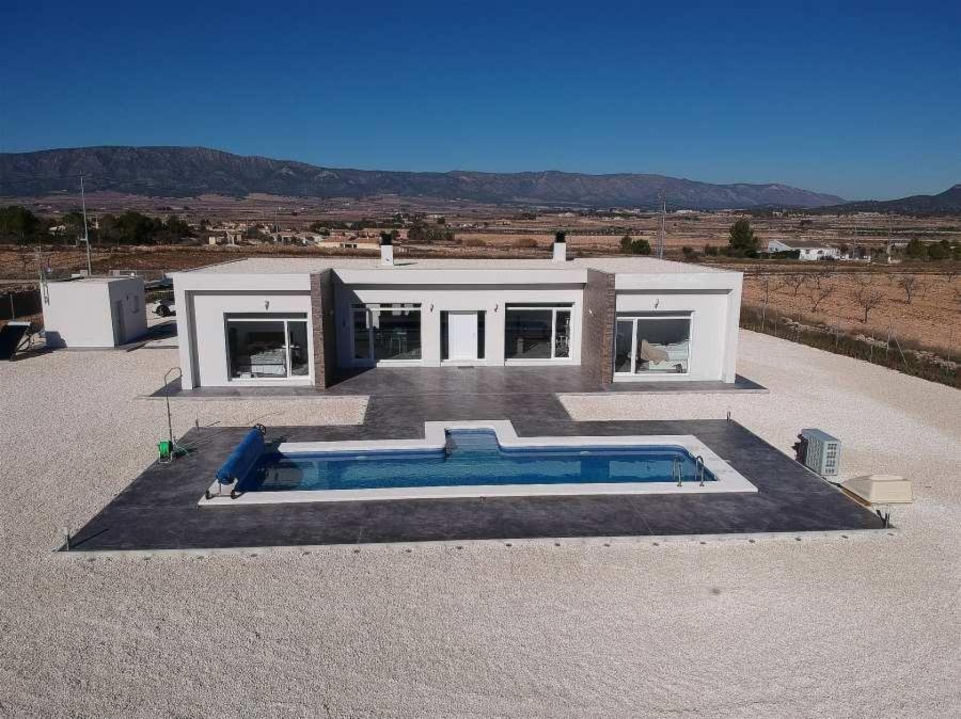 Modern New Build Villa near Pinoso, Alicante in Medvilla Spanje