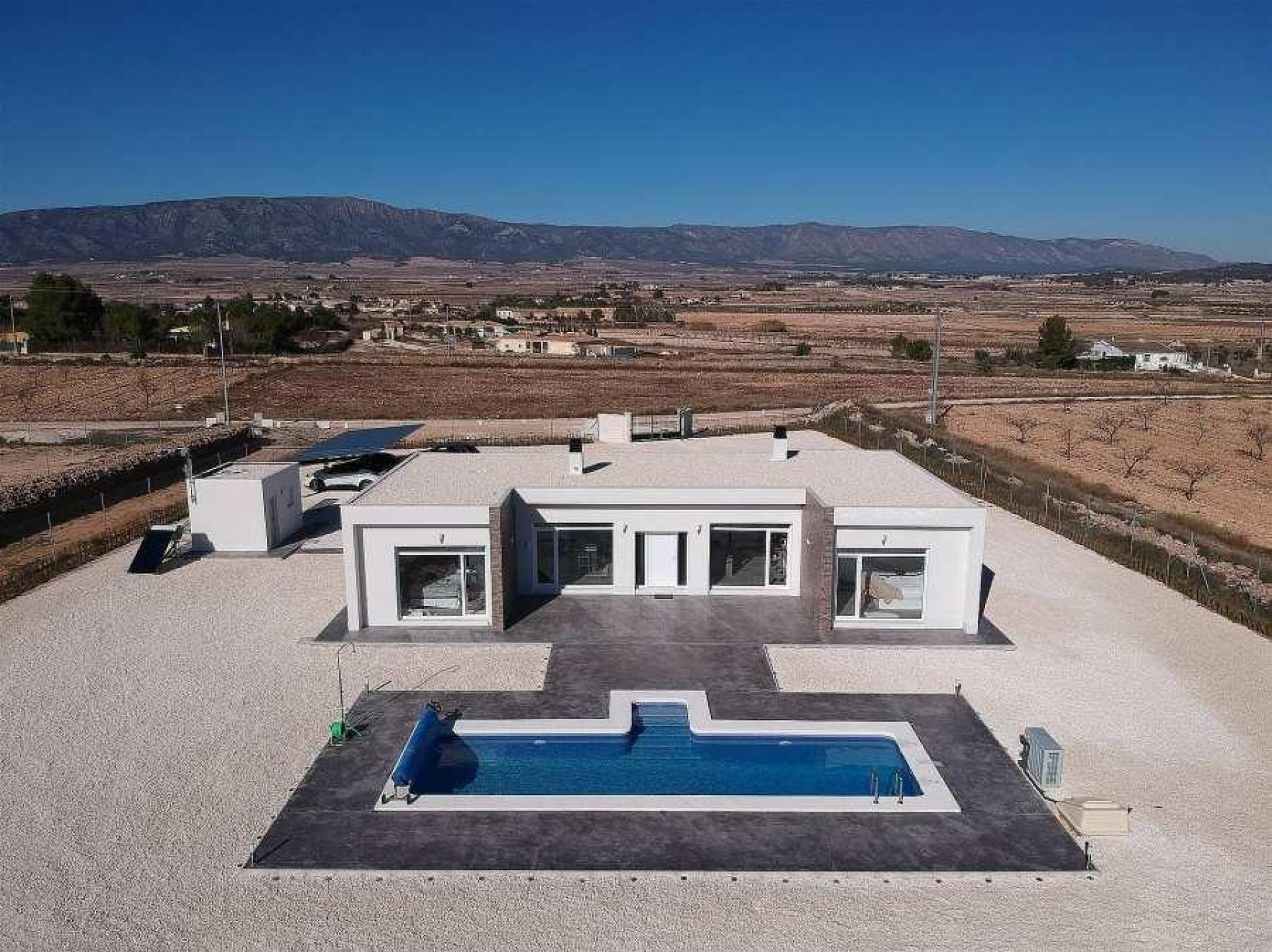 Modern New Build Villa near Pinoso, Alicante in Medvilla Spanje