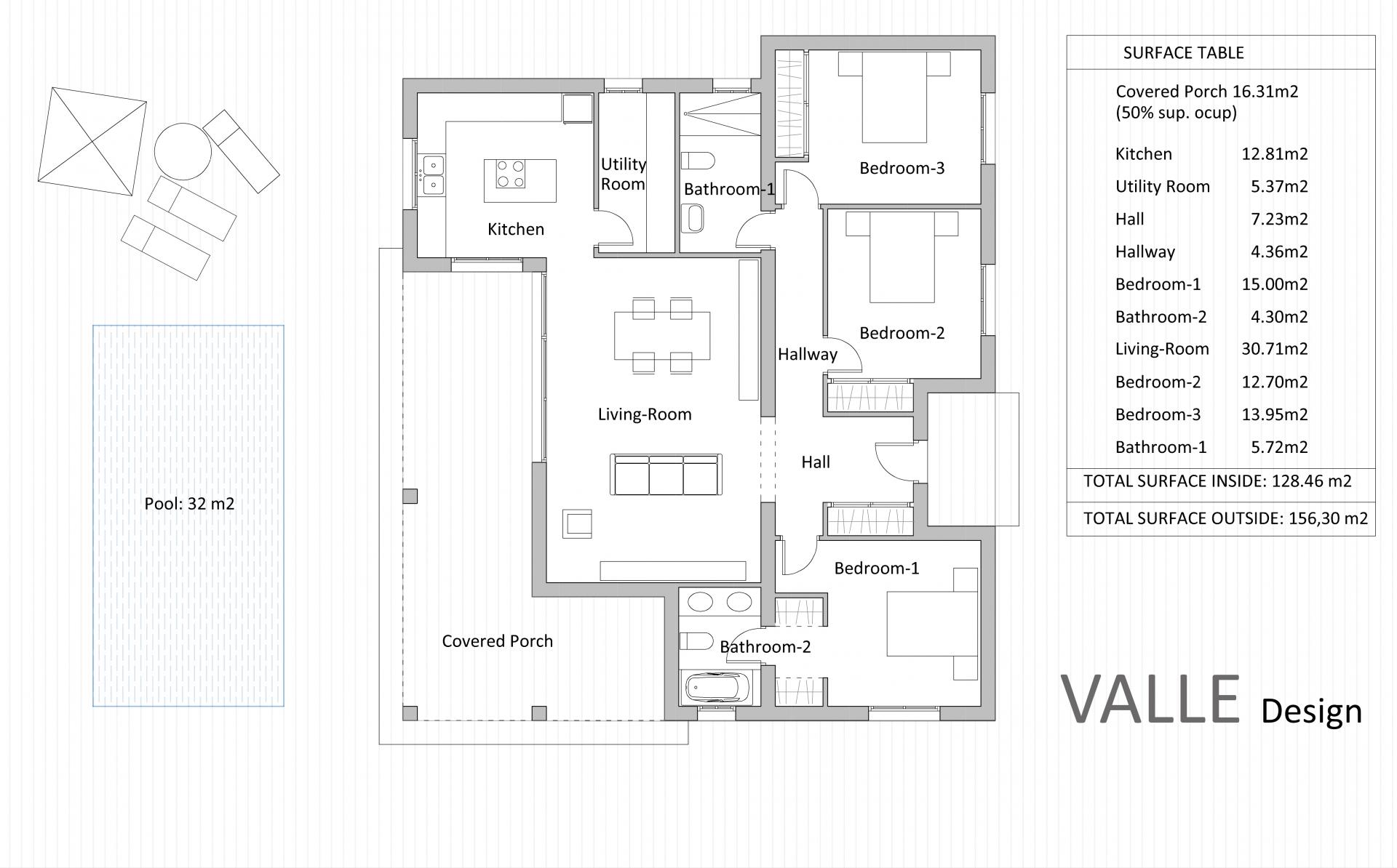 Off-plan villa in Hondon Valley in Medvilla Spanje