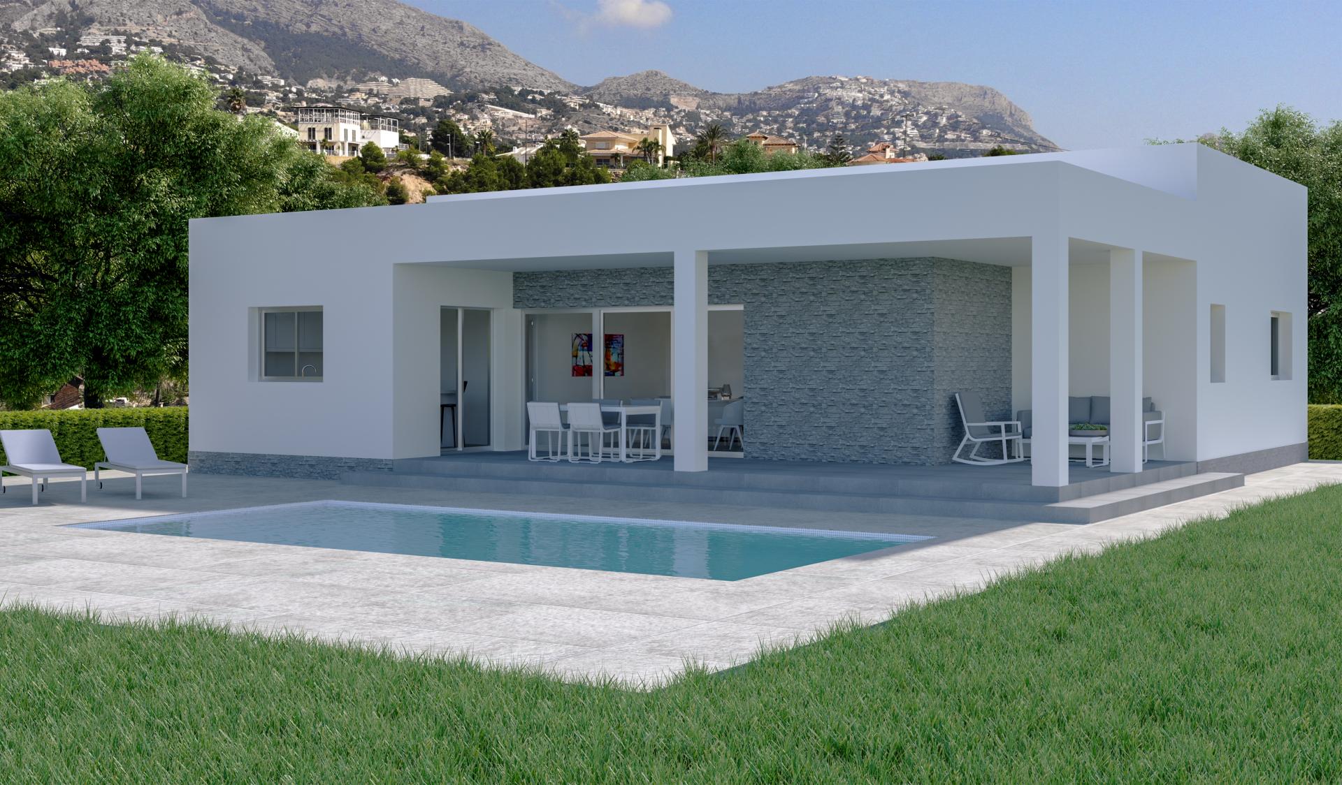 Off-plan villa in Hondon Valley in Medvilla Spanje