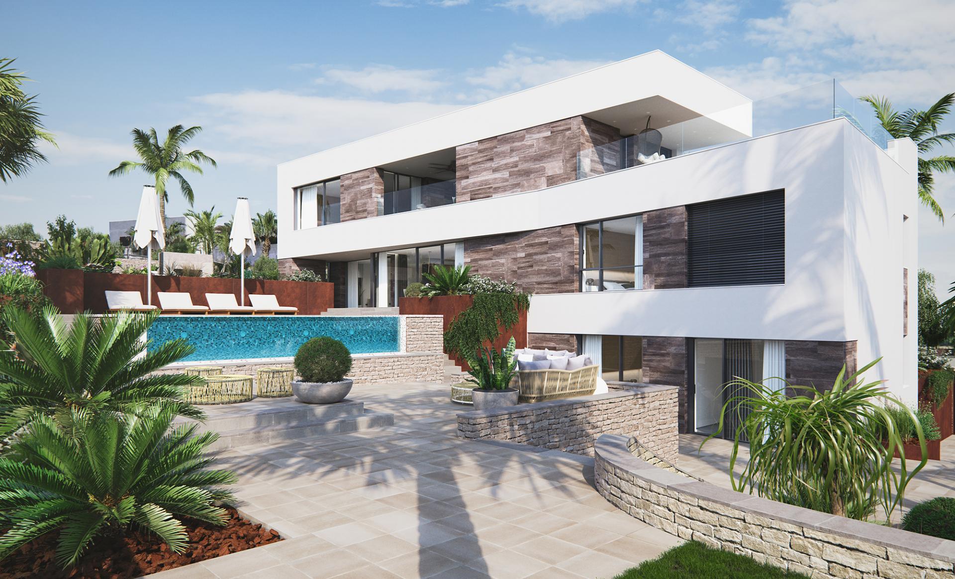 Luxury villa in Cabo de Palos, Murcia in Medvilla Spanje