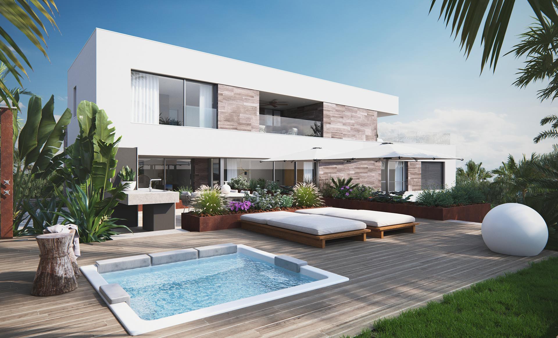 Luxury villa in Cabo de Palos, Murcia in Medvilla Spanje