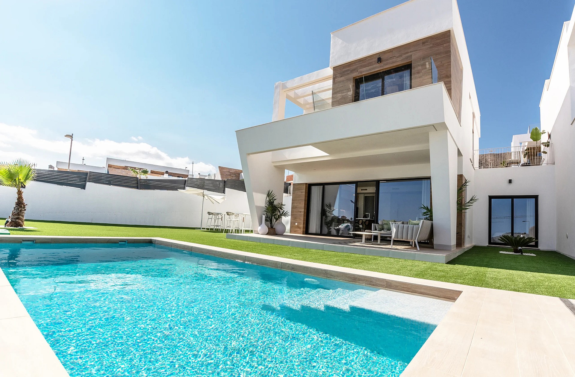 Alicante, New build villas in Finestrat, Costa Blanca North in Medvilla Spanje