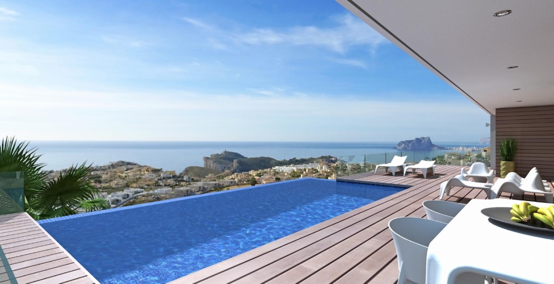 3 bedroom Villa in Benitachell - Cumbre del Sol - New build in Medvilla Spanje