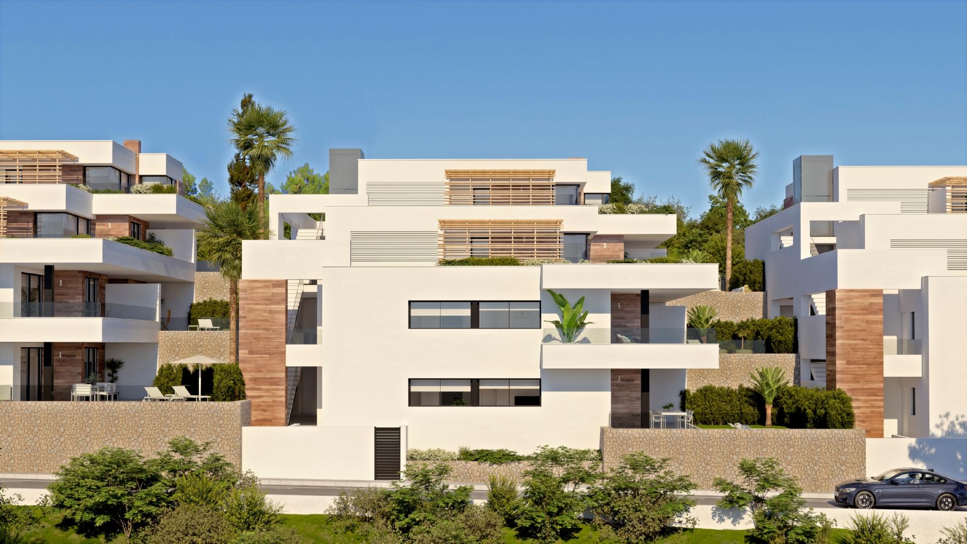 2 bedroom Apartment with terrace in Benitachell - Cumbre del Sol - New build in Medvilla Spanje