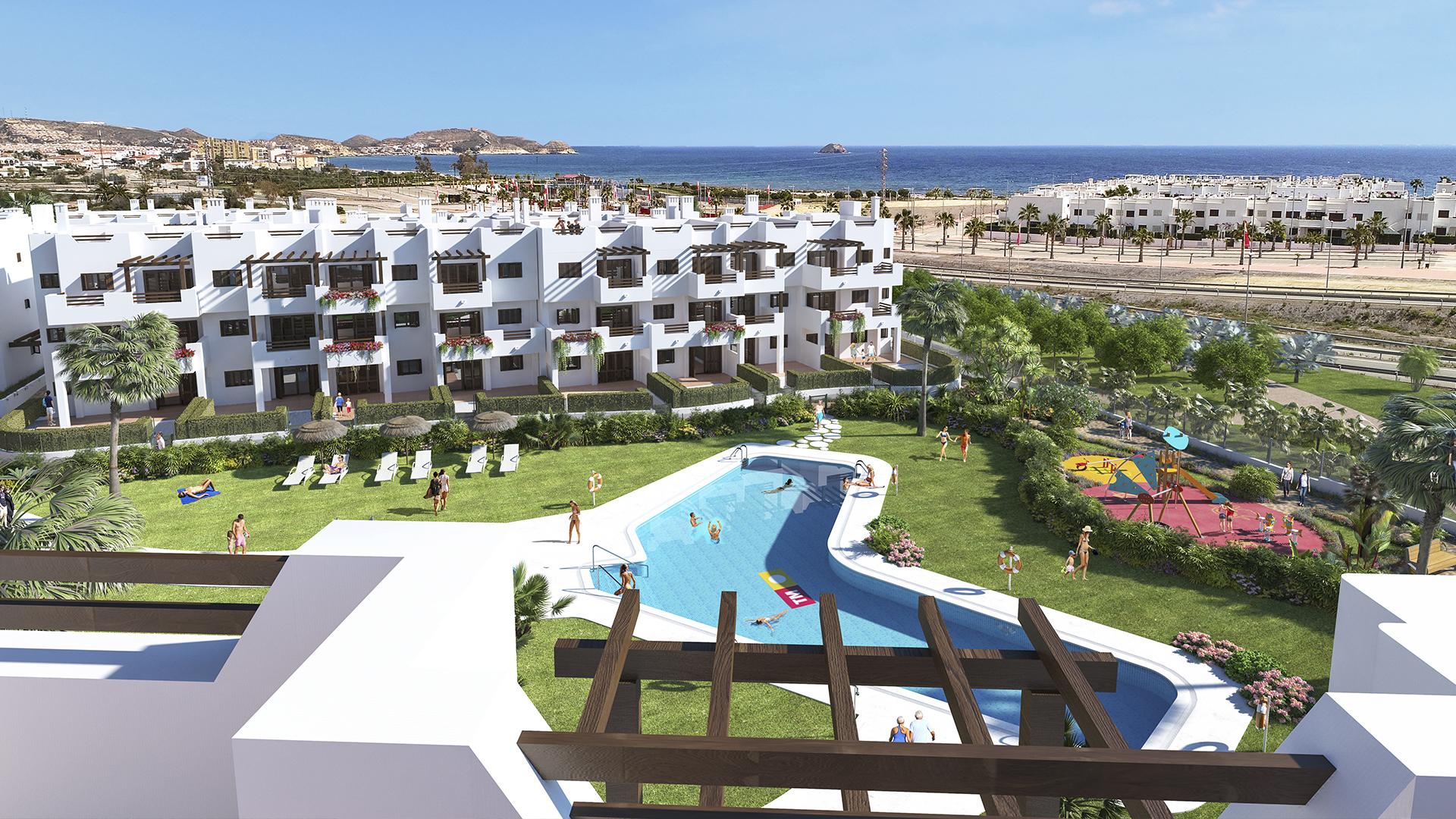 2 bedroom Apartment with terrace in Mar de Pulpi - New build in Medvilla Spanje