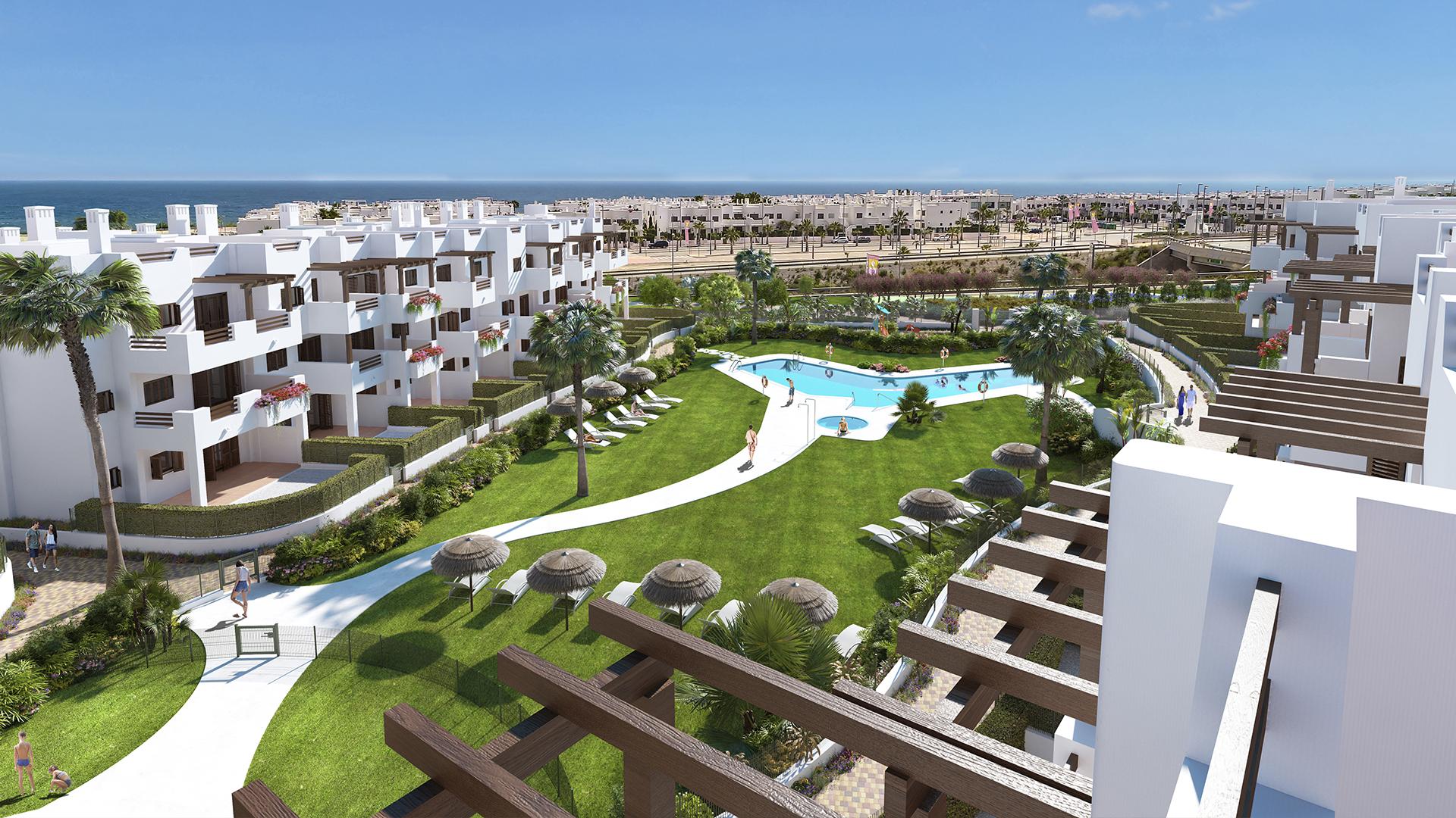 2 bedroom Apartment with terrace in Mar de Pulpi - New build in Medvilla Spanje