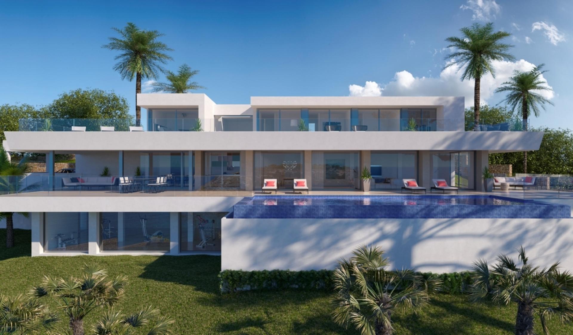 6 bedroom Villa in Benitachell - Cumbre del Sol - New build in Medvilla Spanje