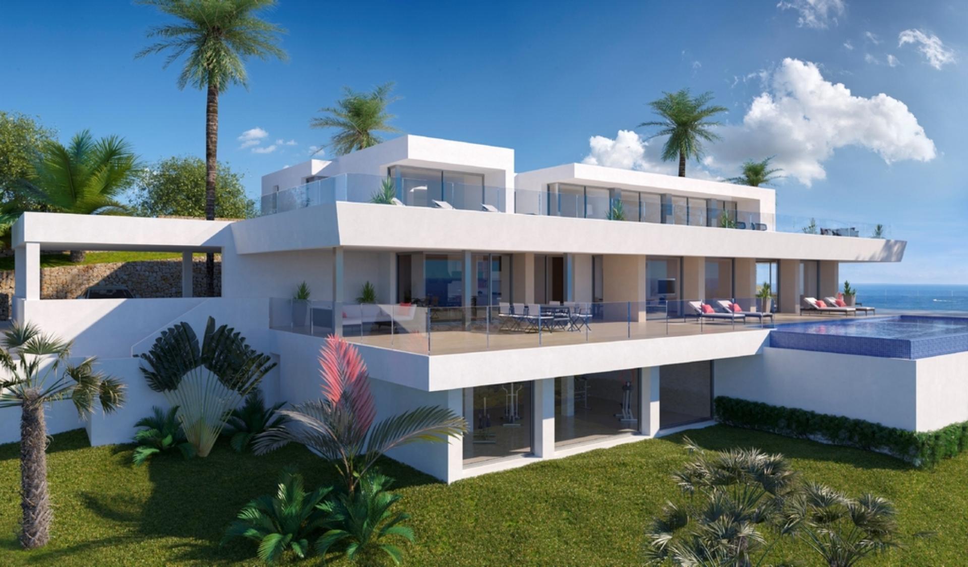 6 bedroom Villa in Benitachell - Cumbre del Sol - New build in Medvilla Spanje