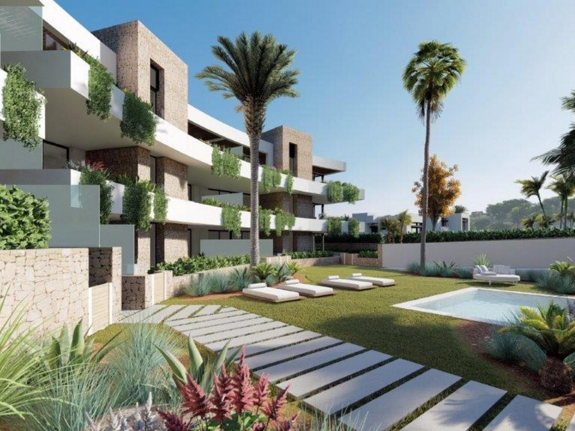 Modern apartments for sale La Manga Club in Medvilla Spanje