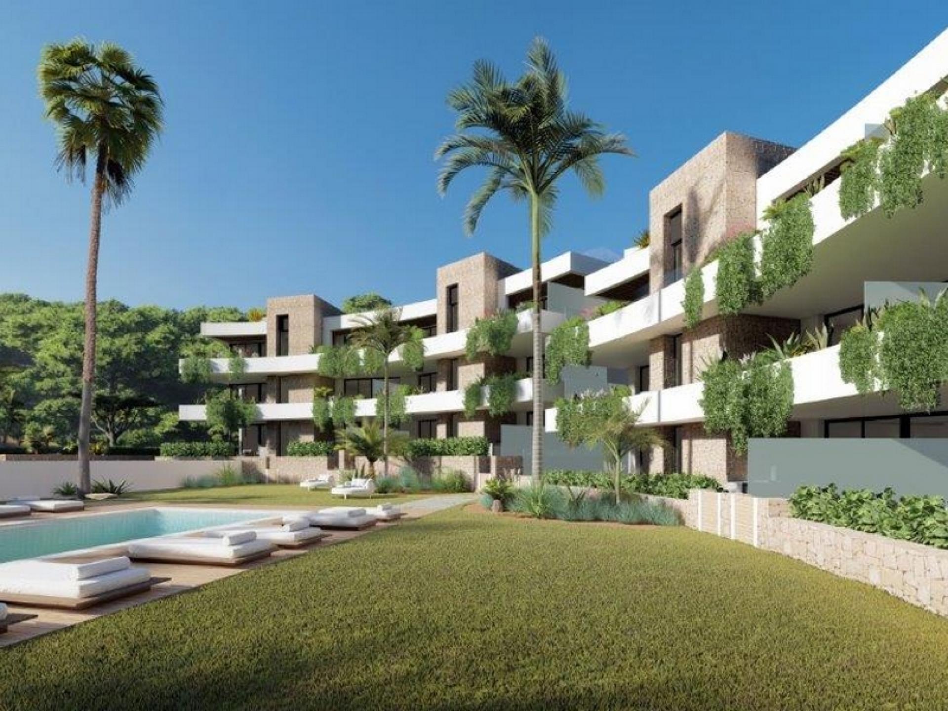 Modern apartments for sale La Manga Club in Medvilla Spanje