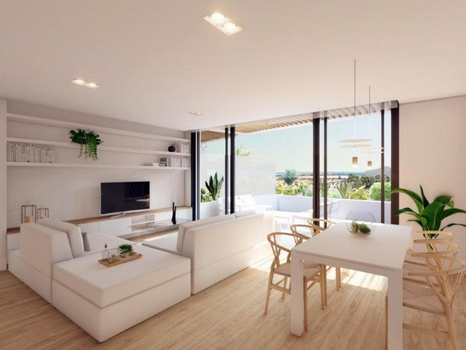 Modern apartments for sale La Manga Club in Medvilla Spanje