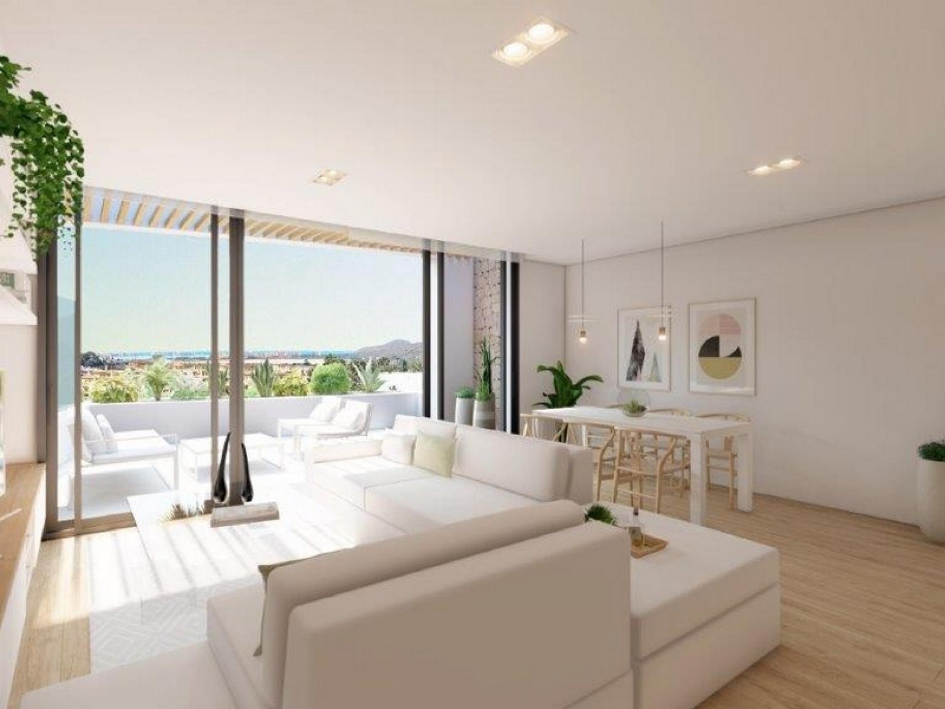 Modern apartments for sale La Manga Club in Medvilla Spanje