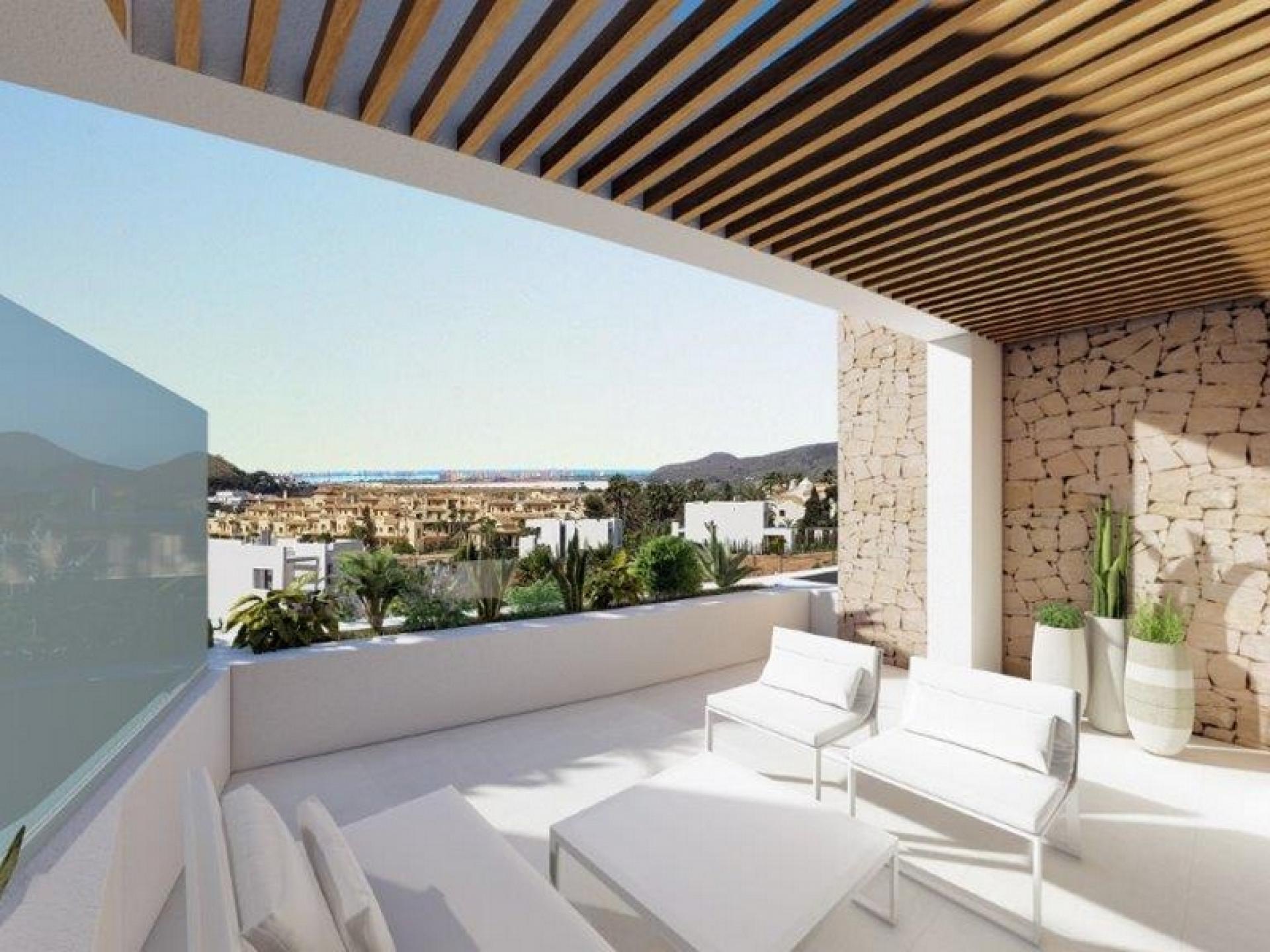 Modern apartments for sale La Manga Club in Medvilla Spanje