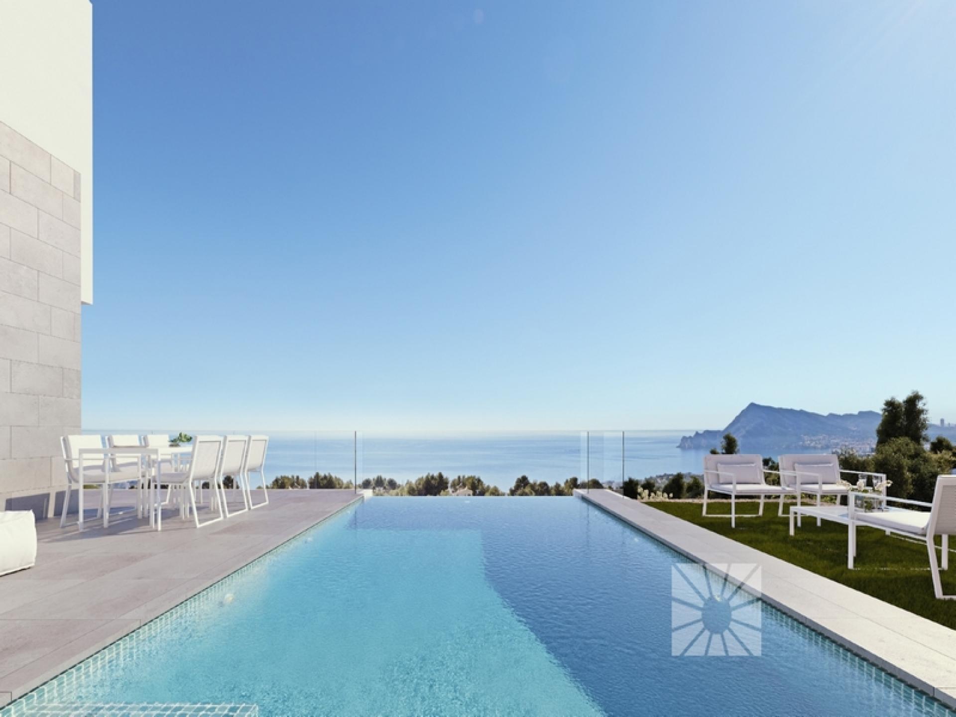 Exclusive luxurious villas in Altea in Medvilla Spanje