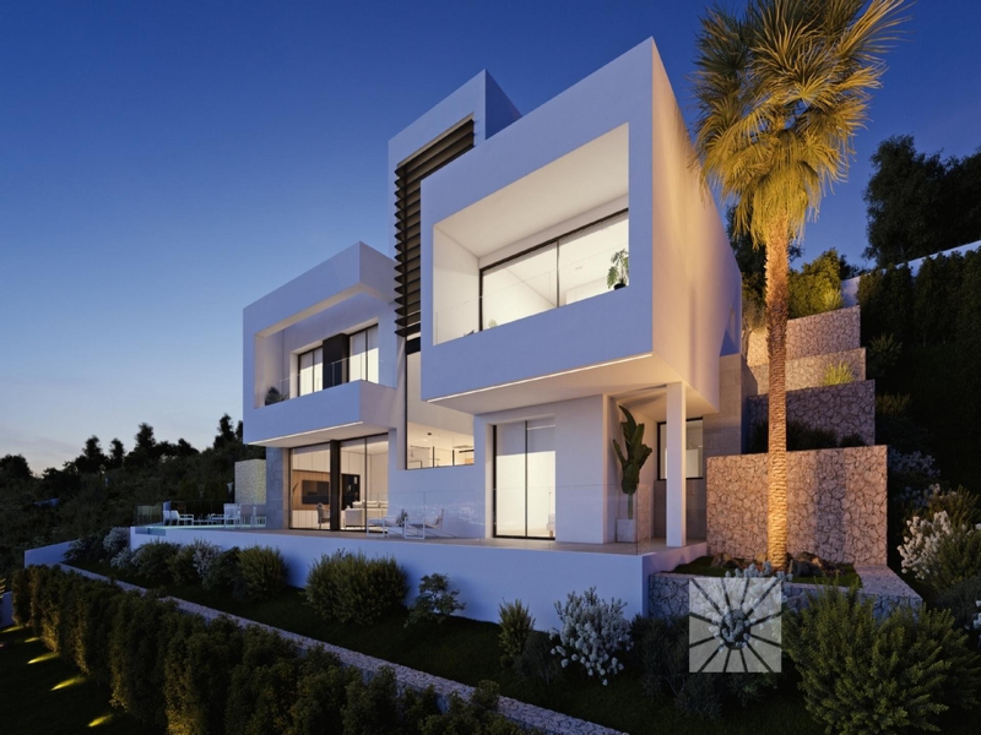 Exclusive luxurious villas in Altea in Medvilla Spanje