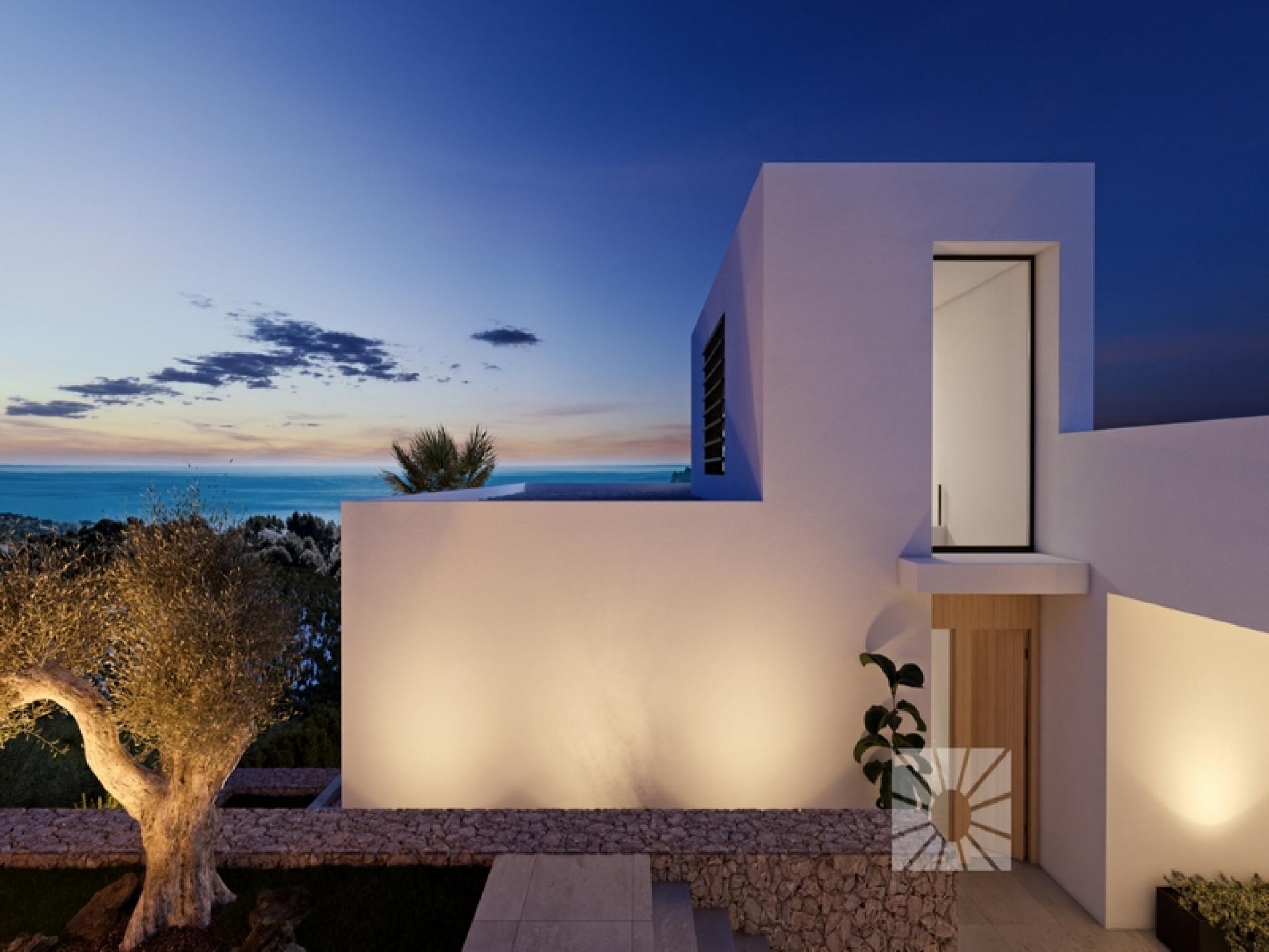 Exclusive luxurious villas in Altea in Medvilla Spanje