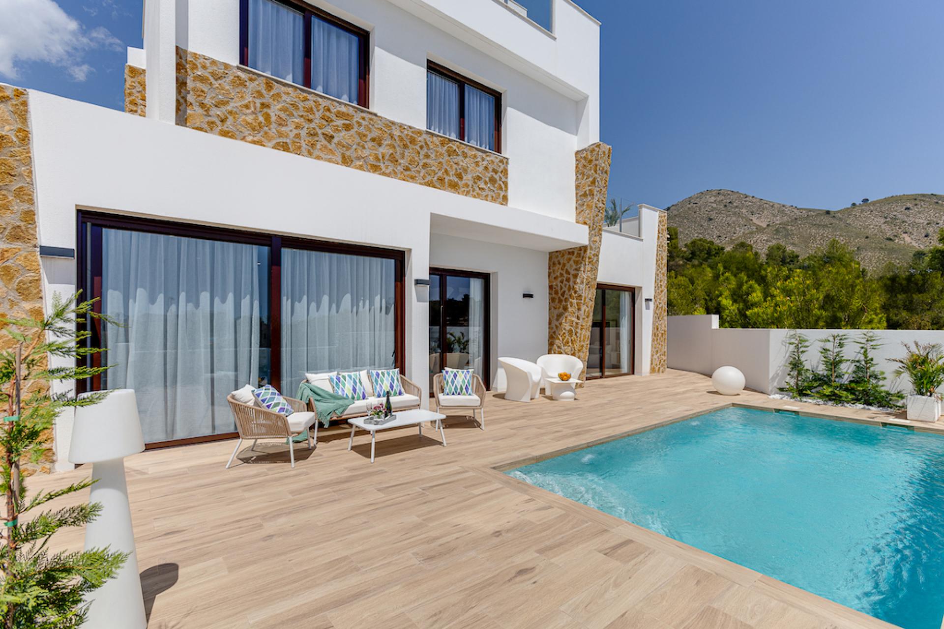 3 bedroom Villa in Finestrat - New build in Medvilla Spanje