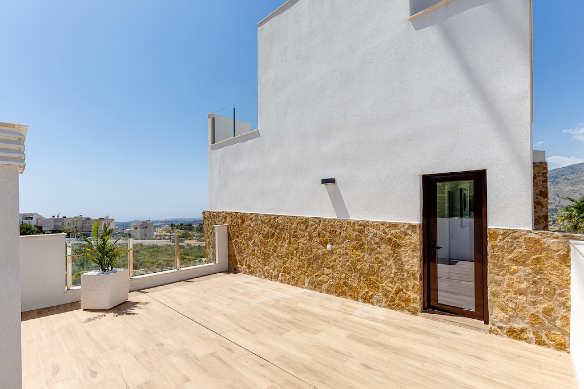 3 bedroom Villa in Finestrat - New build in Medvilla Spanje