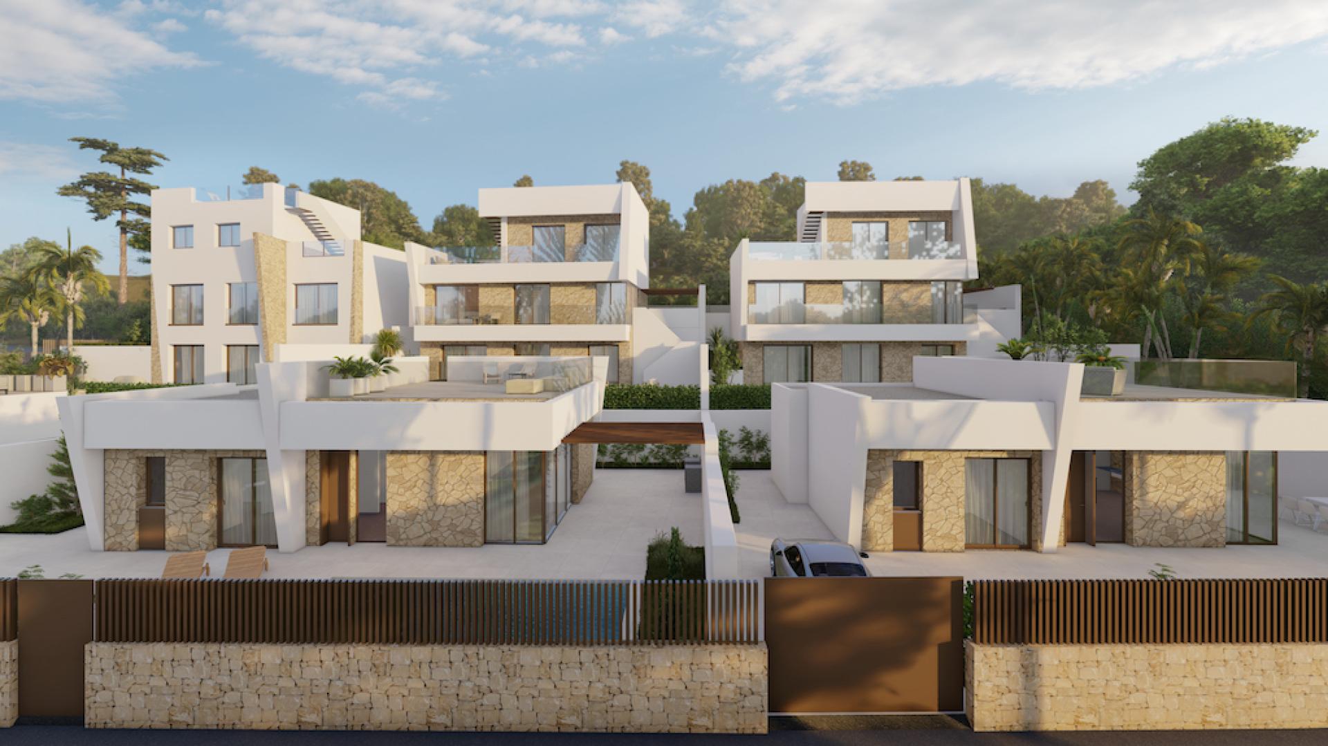 3 bedroom Villa in Finestrat - New build in Medvilla Spanje