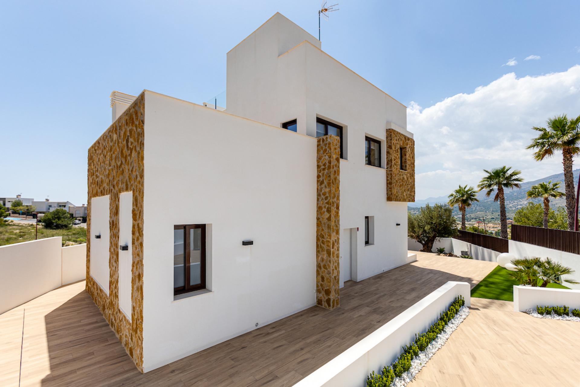 3 bedroom Villa in Finestrat - New build in Medvilla Spanje