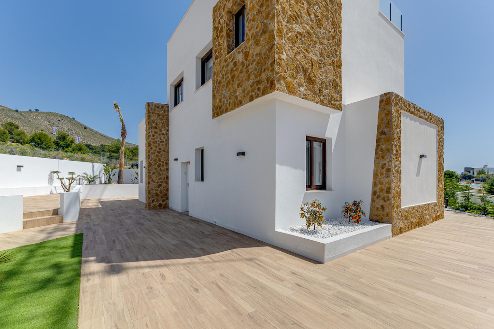 3 bedroom Villa in Finestrat - New build in Medvilla Spanje