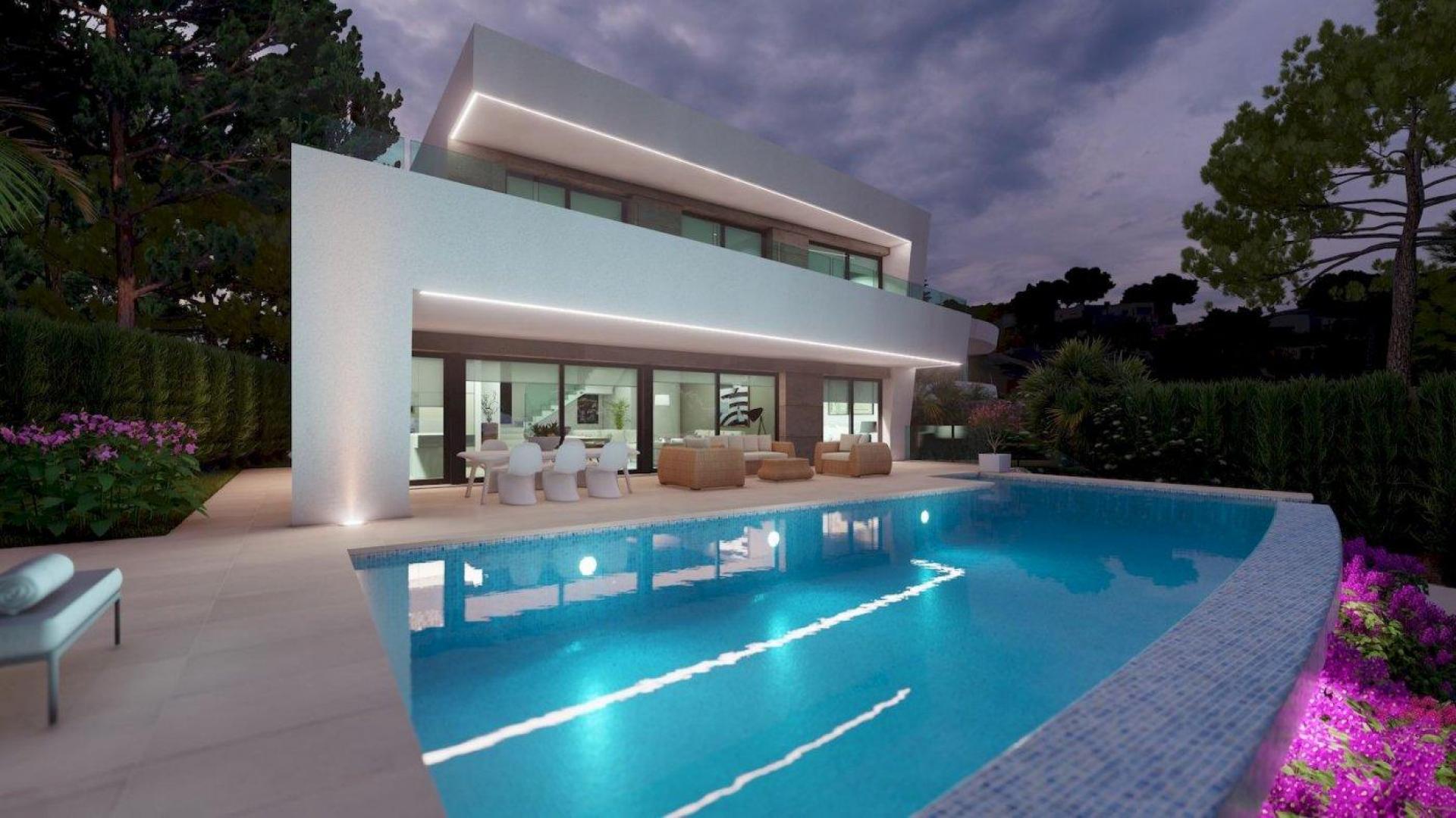 4 bedroom Villa in Moraira - New build in Medvilla Spanje