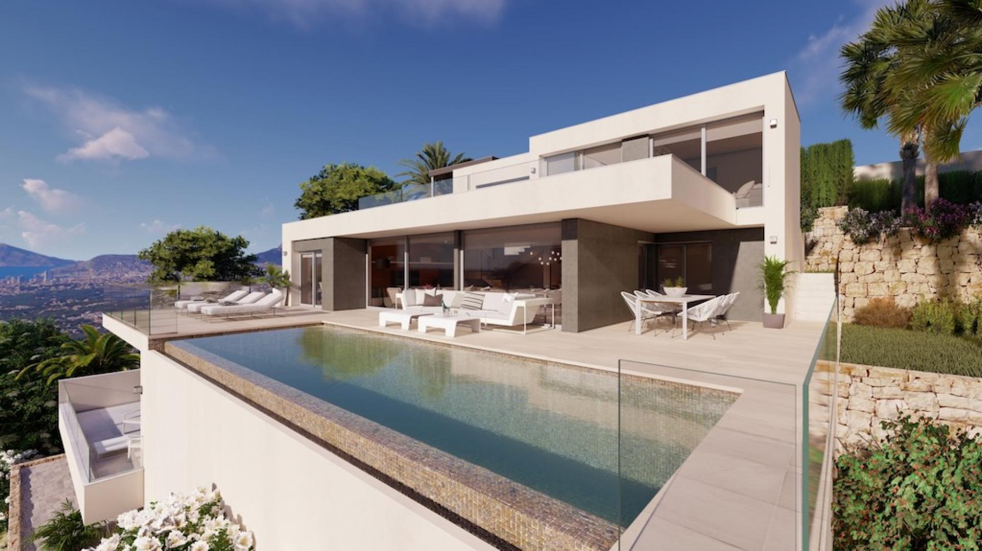 3 bedroom Villa in Benitachell - Cumbre del Sol - New build in Medvilla Spanje