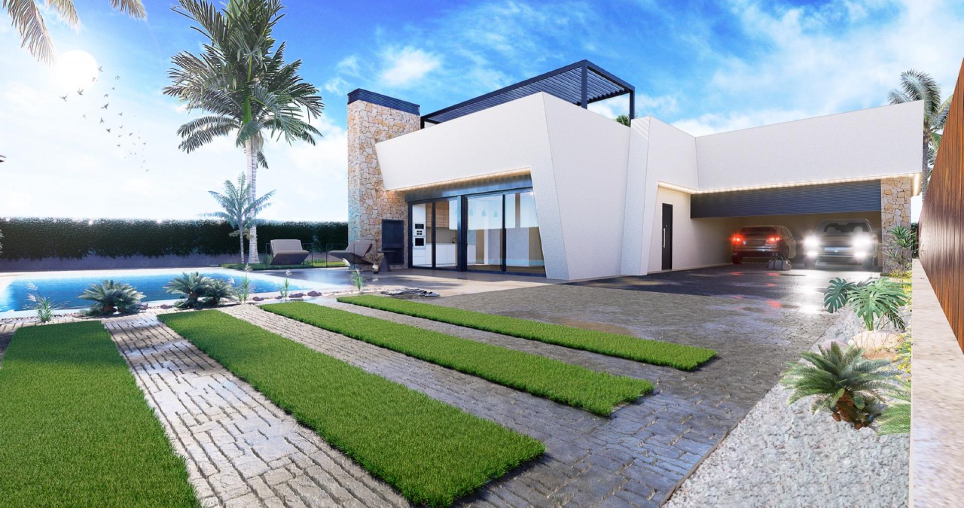 3 bedroom Villa in San Javier - New build in Medvilla Spanje