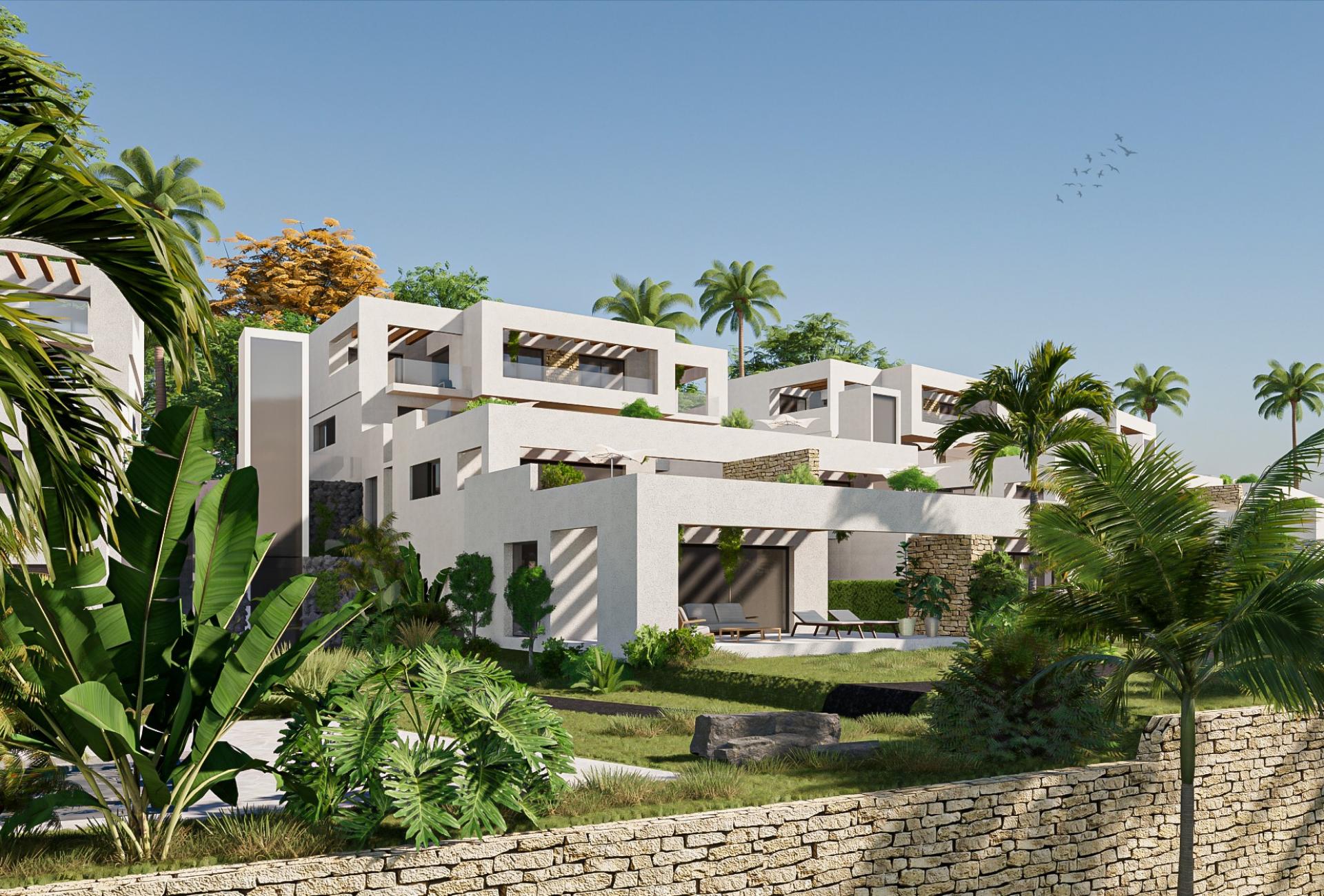 2 bedroom Apartment with terrace in Font de Llop (Aspe) - New build in Medvilla Spanje