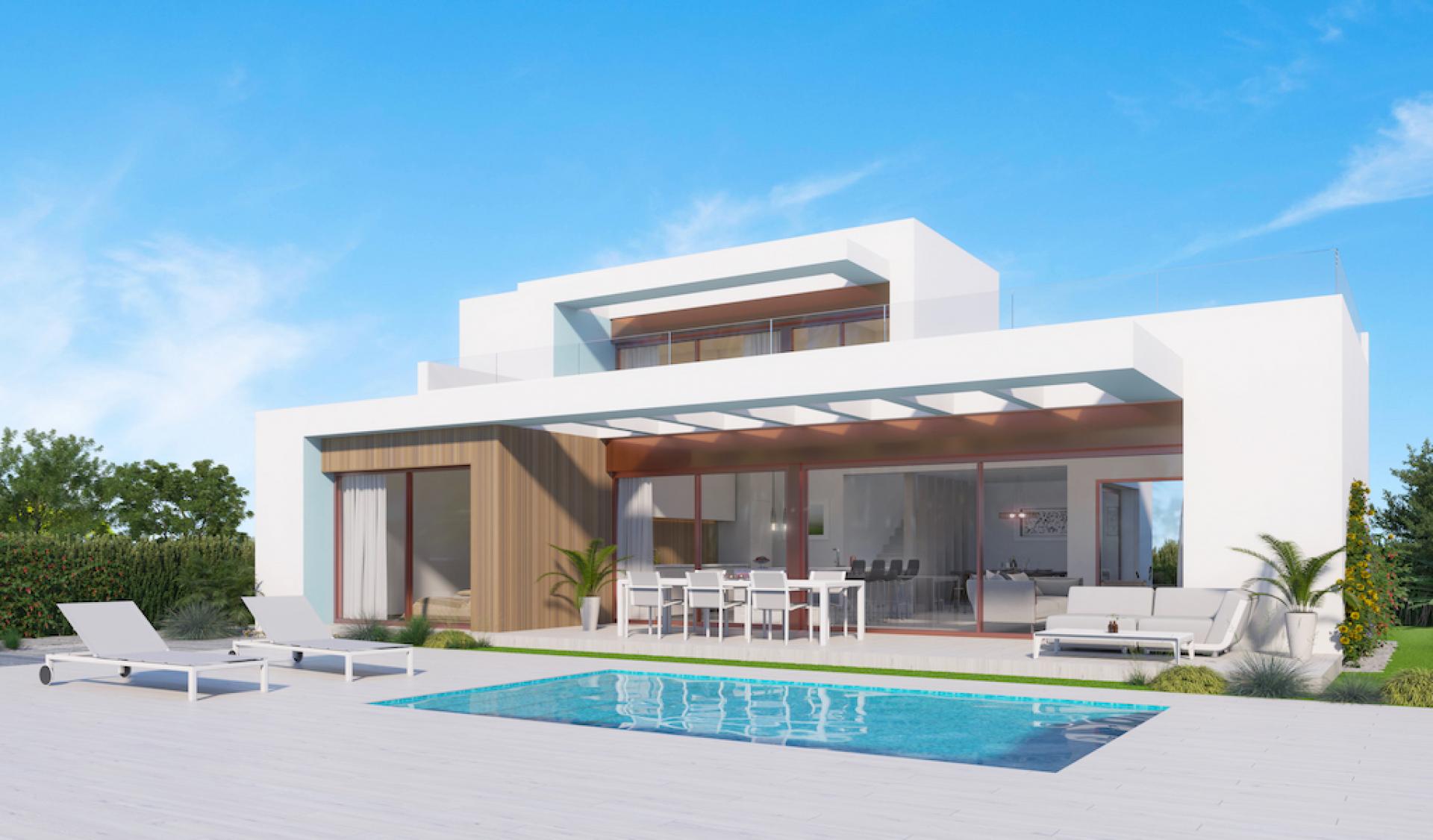 3 bedroom Villa in Vistabella Golf - New build in Medvilla Spanje