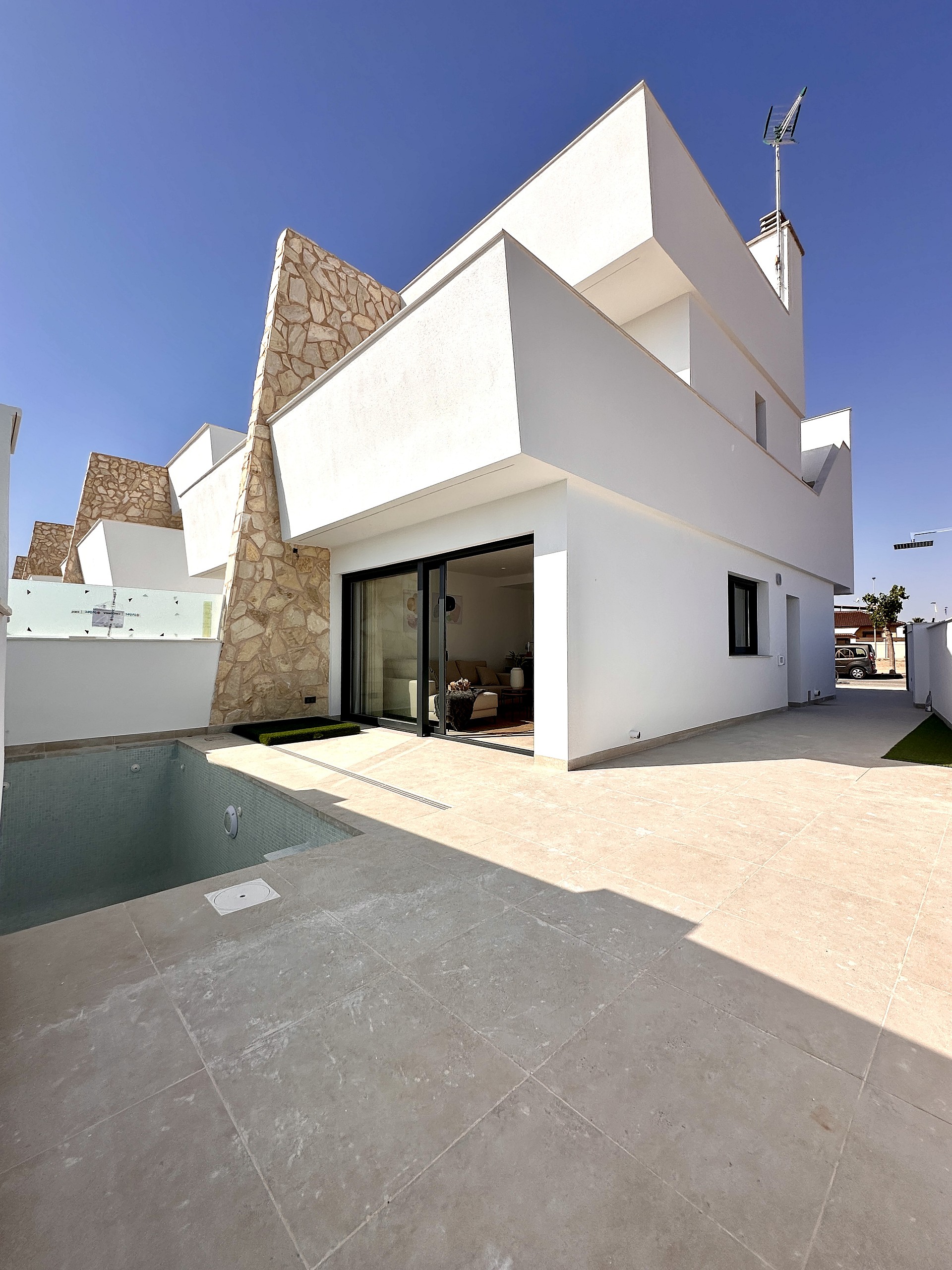 3 bedroom semi-detached building in San Javier - New construction in Medvilla Spanje