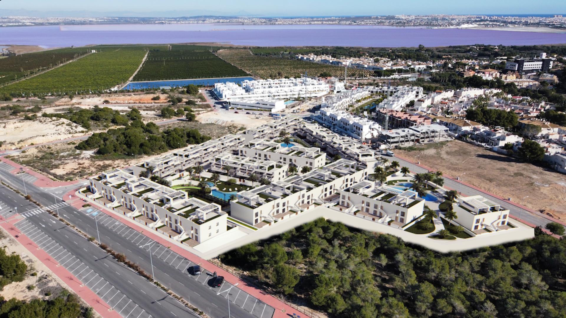 2 bedroom Apartments - solarium in Torrevieja - New build in Medvilla Spanje