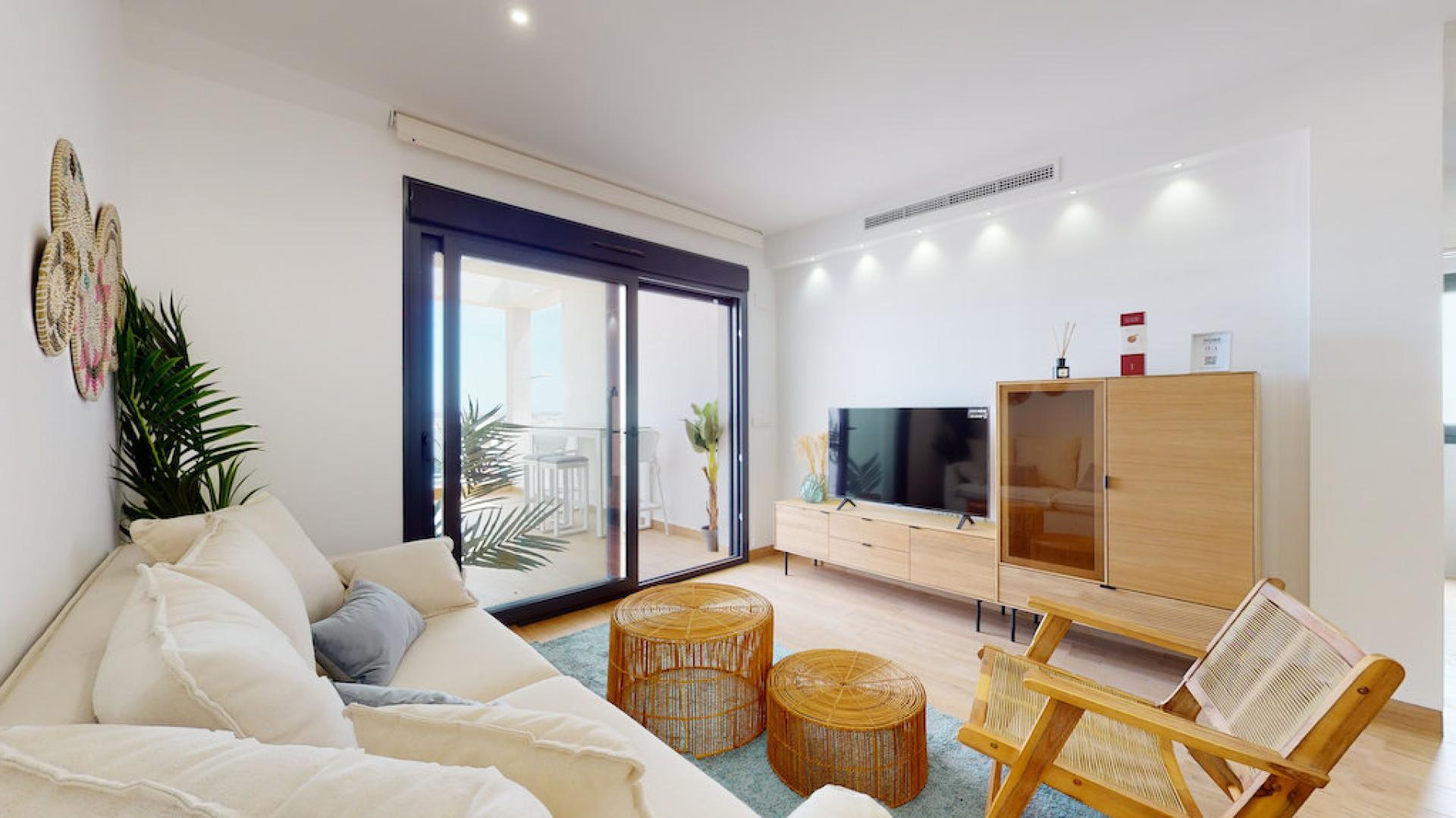 2 bedroom Apartments - solarium in Torrevieja - New build in Medvilla Spanje