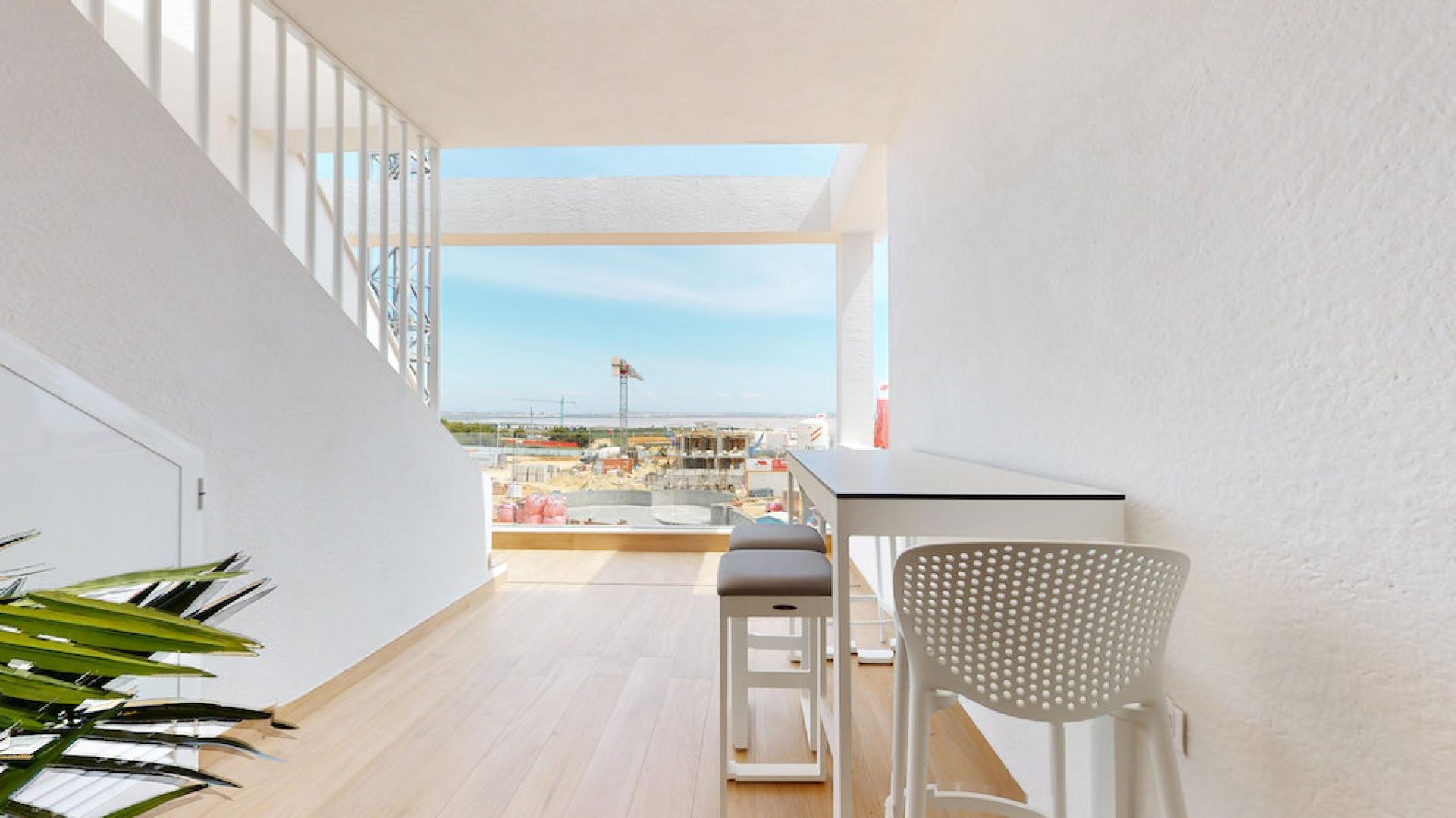 2 bedroom Apartments - solarium in Torrevieja - New build in Medvilla Spanje