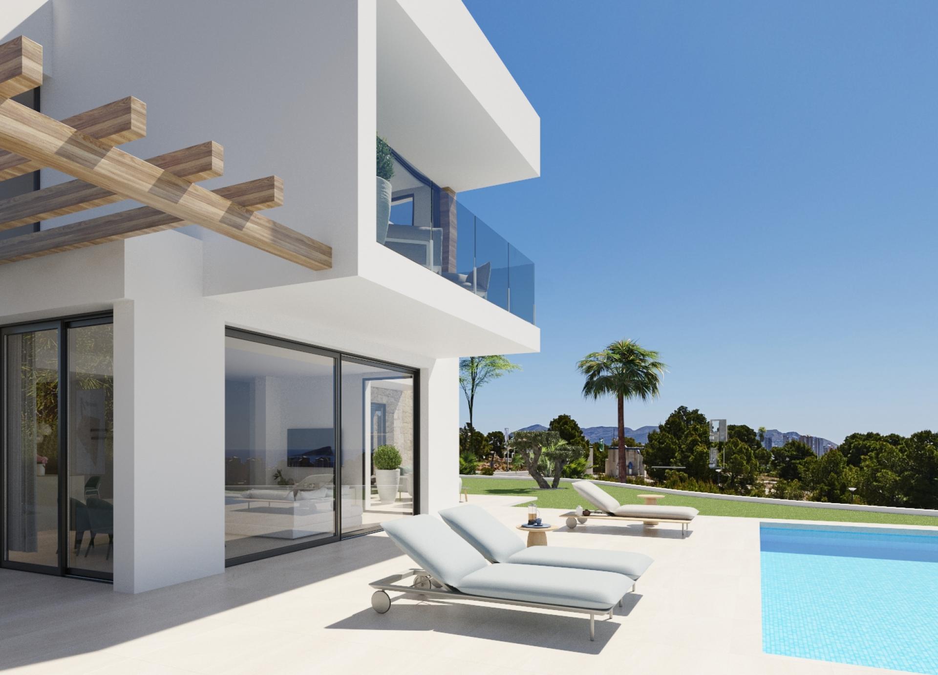 3 bedroom Villa in Finestrat - New build in Medvilla Spanje