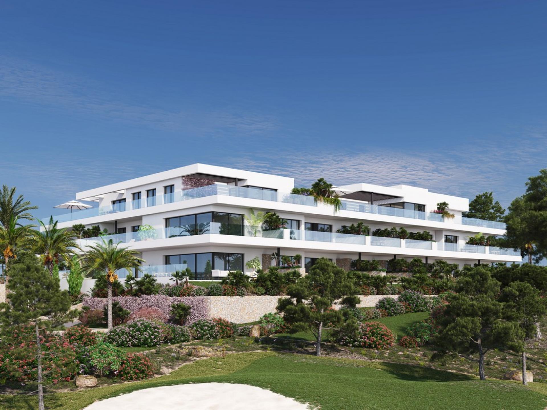 4 bedroom Apartments - solarium in Las Colinas Golf - New build in Medvilla Spanje