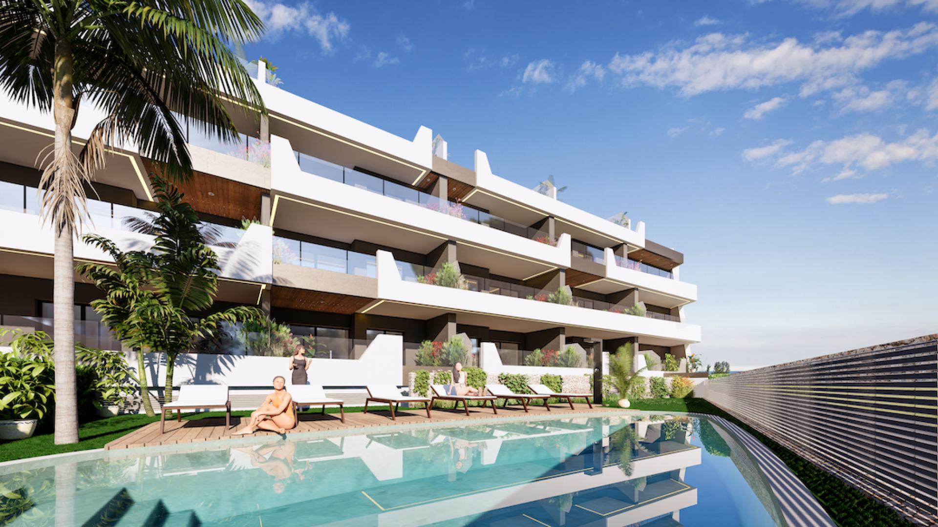 2 bedroom Apartments - solarium in Benijòfar - New build in Medvilla Spanje