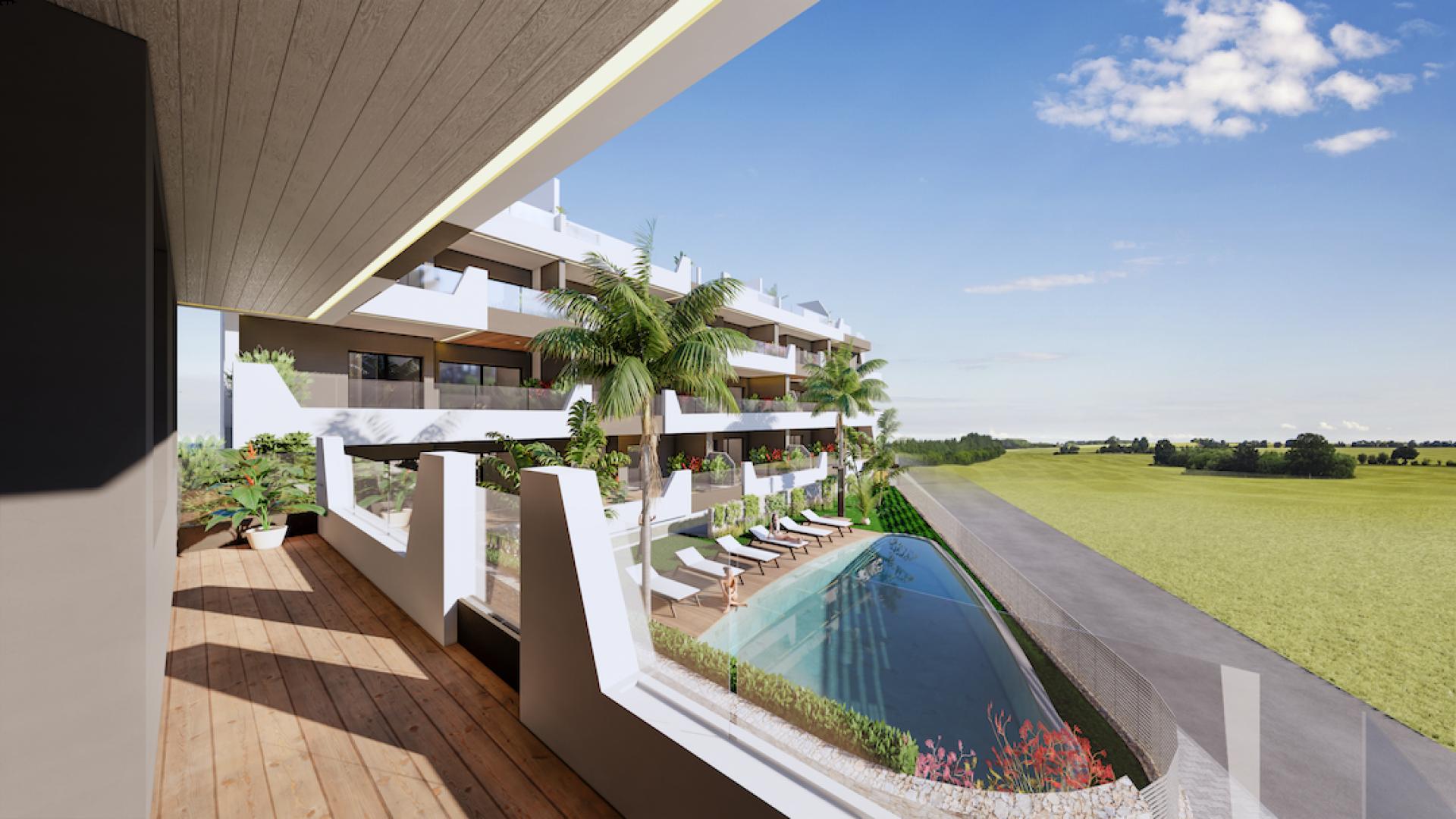 2 bedroom Apartments - solarium in Benijòfar - New build in Medvilla Spanje