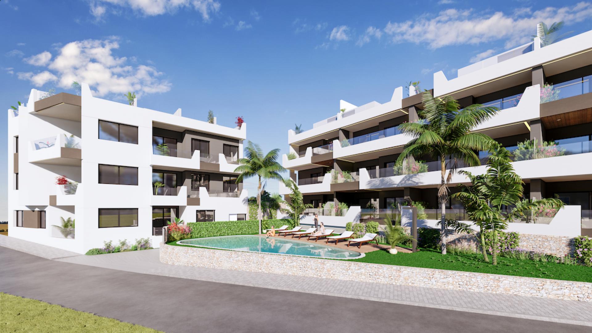 2 bedroom Apartments - solarium in Benijòfar - New build in Medvilla Spanje