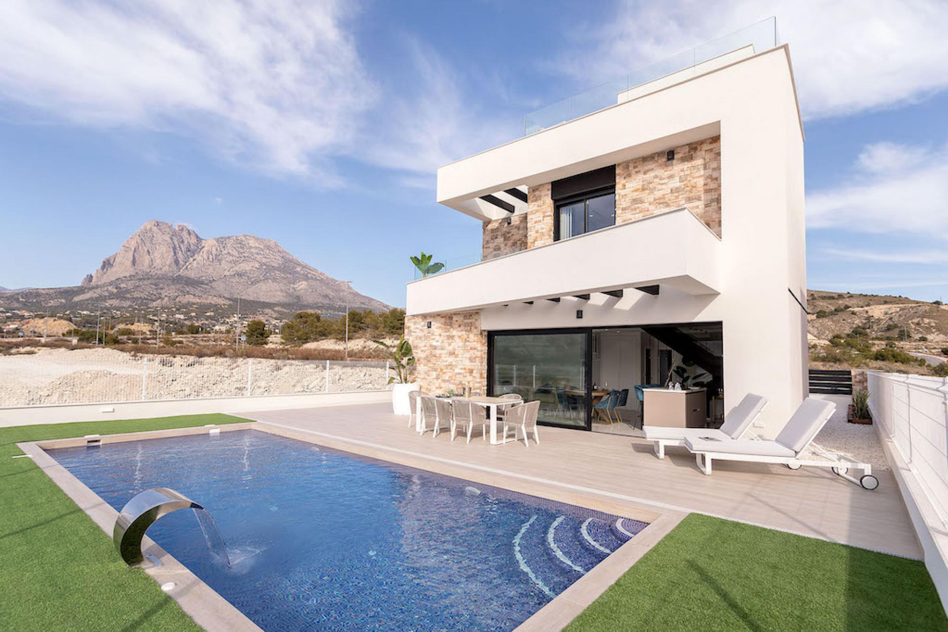 3 bedroom Villa in Finestrat - New build in Medvilla Spanje