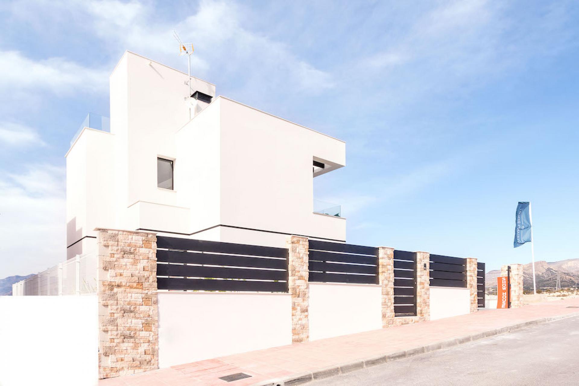 3 bedroom Villa in Finestrat - New build in Medvilla Spanje