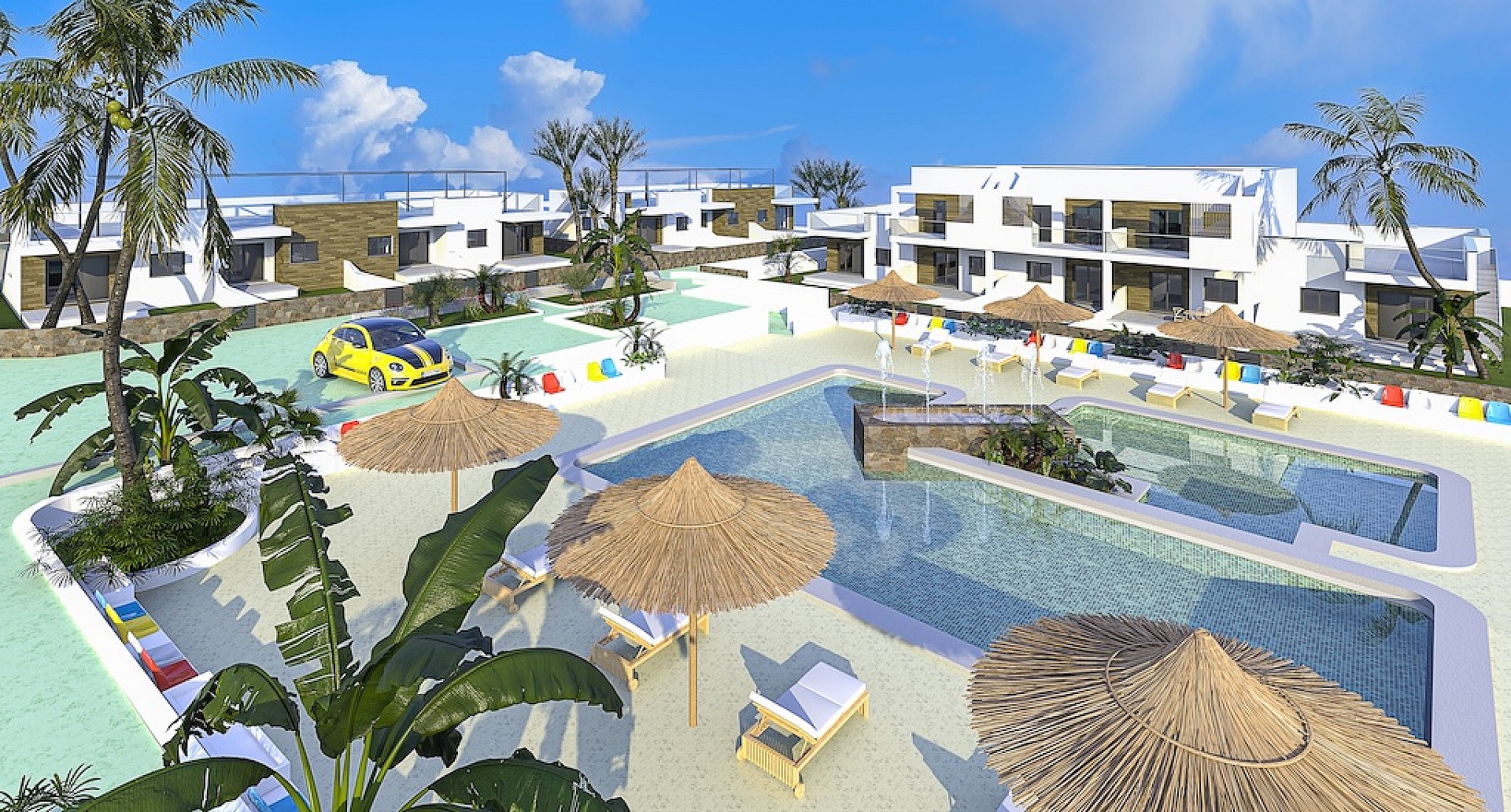 2 bedroom Apartment with garden in Mil Palmeras - New build in Medvilla Spanje