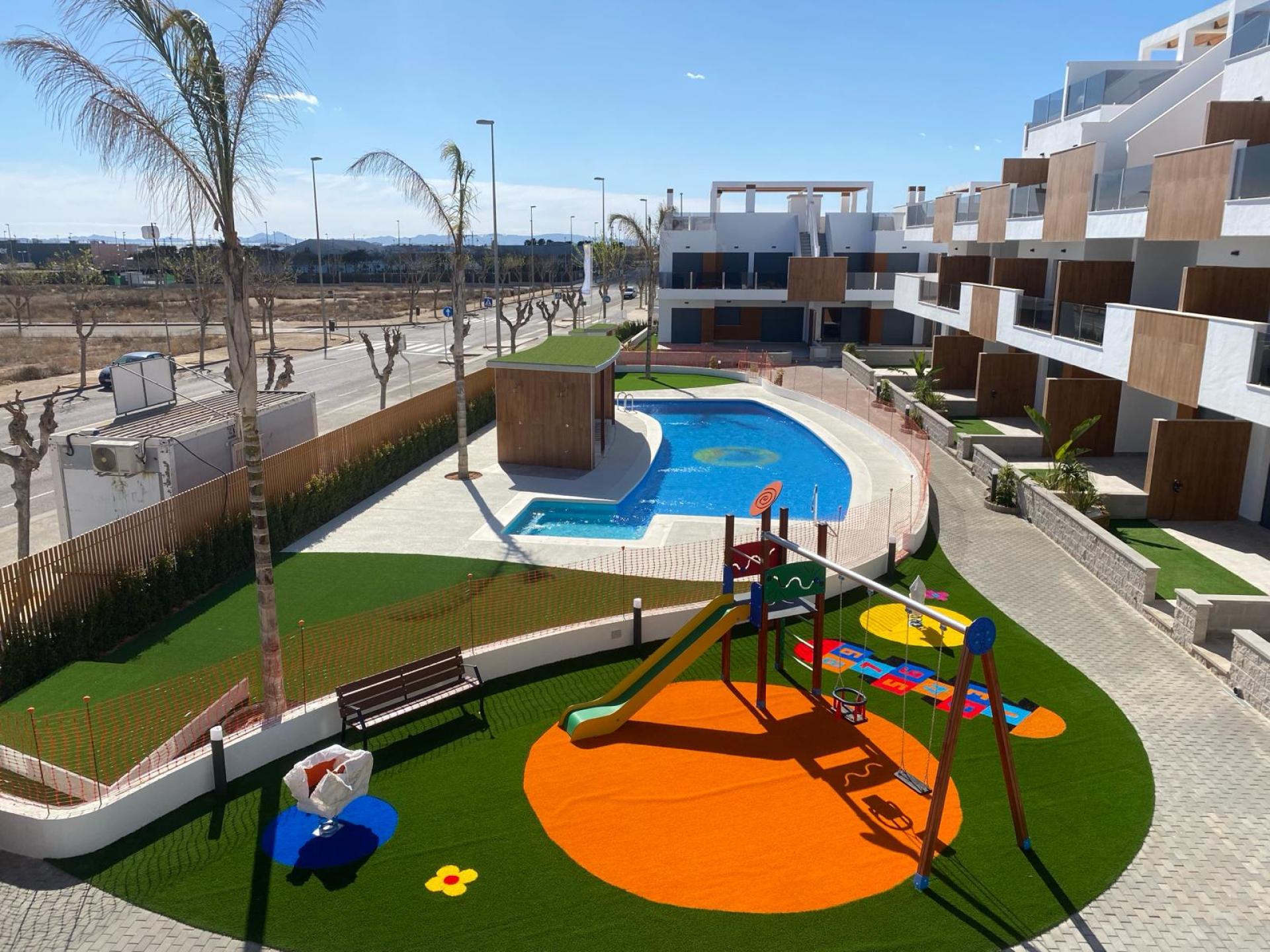 2 bedroom Apartment with garden in Pilar de la Horadada - New build in Medvilla Spanje