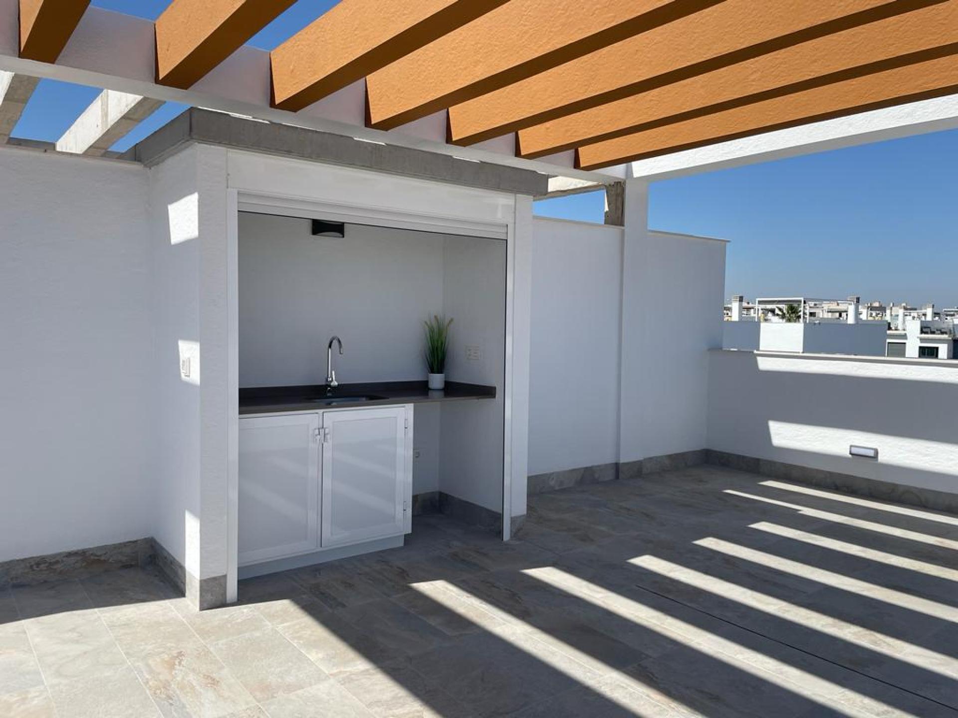 2 bedroom Apartments - solarium in Pilar de la Horadada - New build in Medvilla Spanje