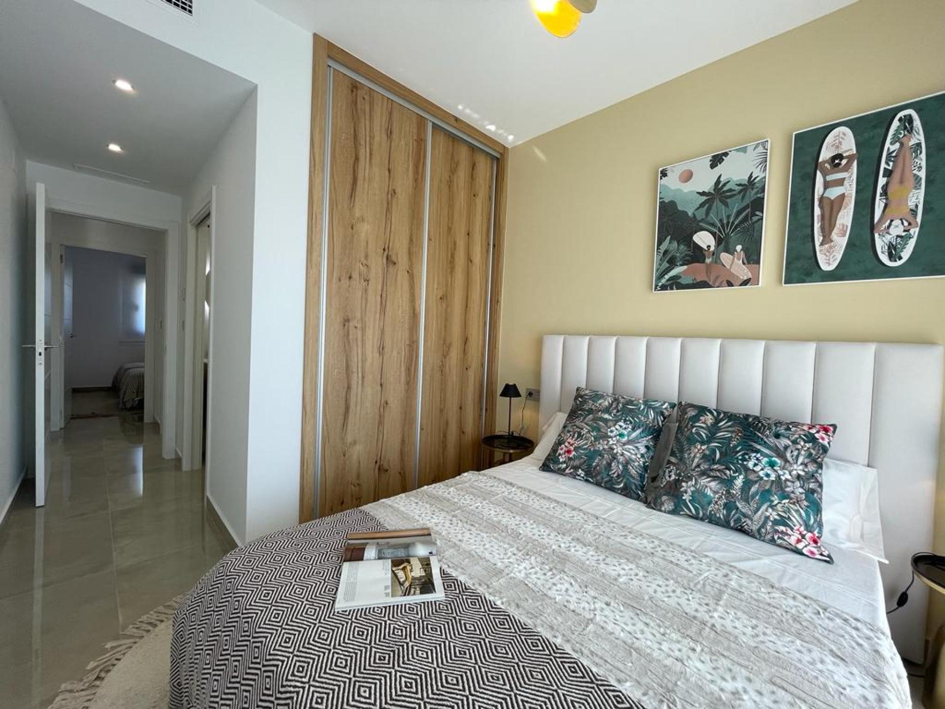 2 bedroom Apartments - solarium in Pilar de la Horadada - New build in Medvilla Spanje