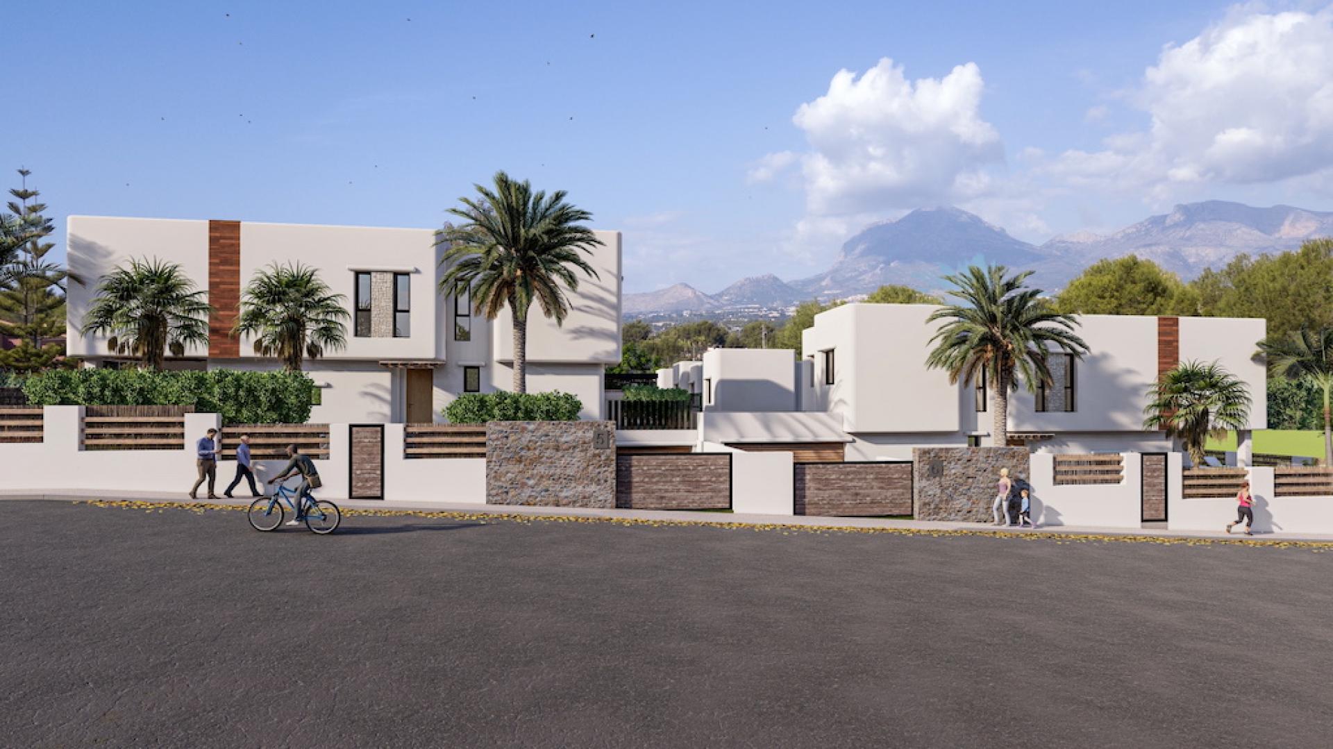 4 bedroom Villa in Albir - New build in Medvilla Spanje