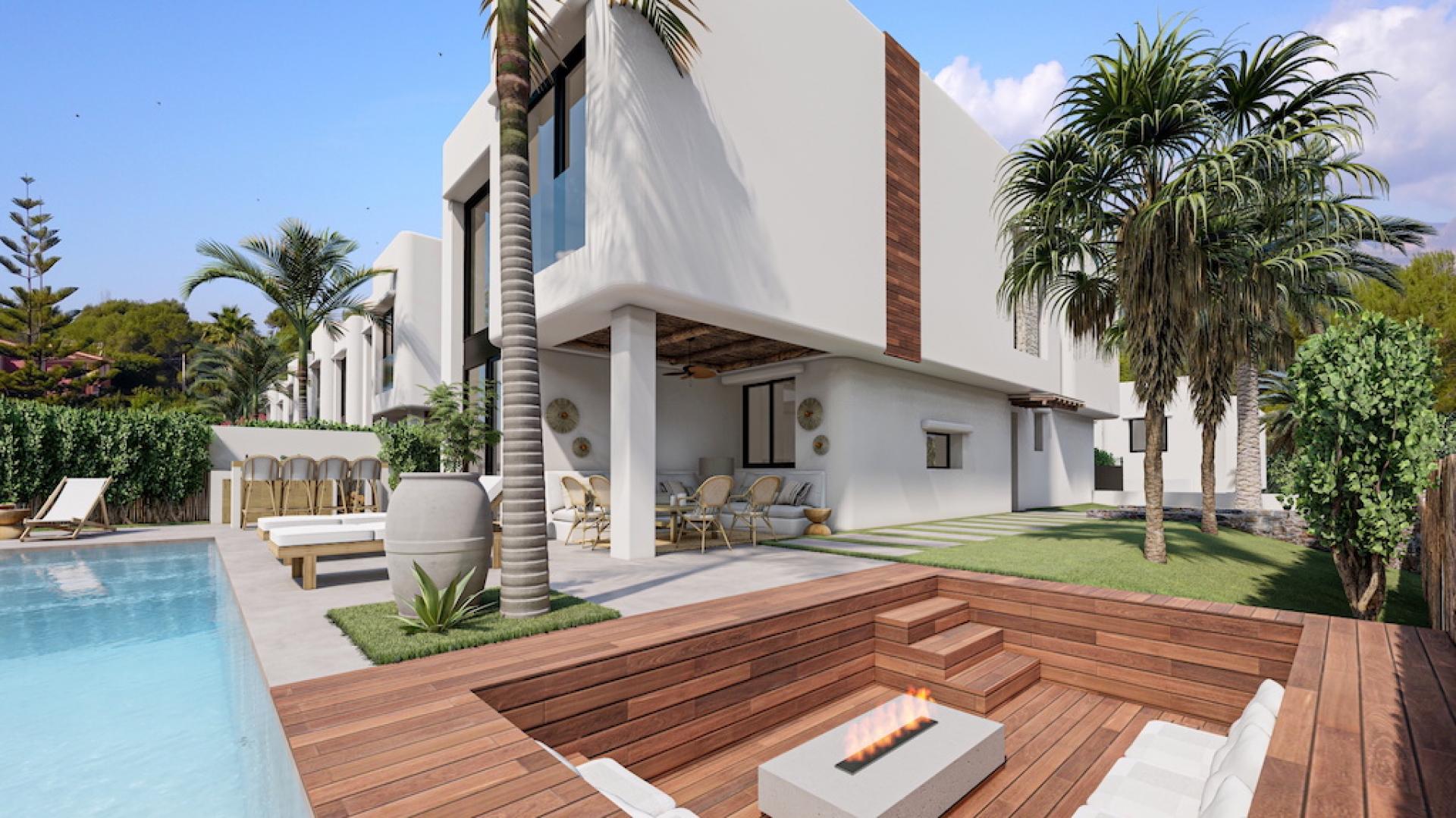 4 bedroom Villa in Albir - New build in Medvilla Spanje