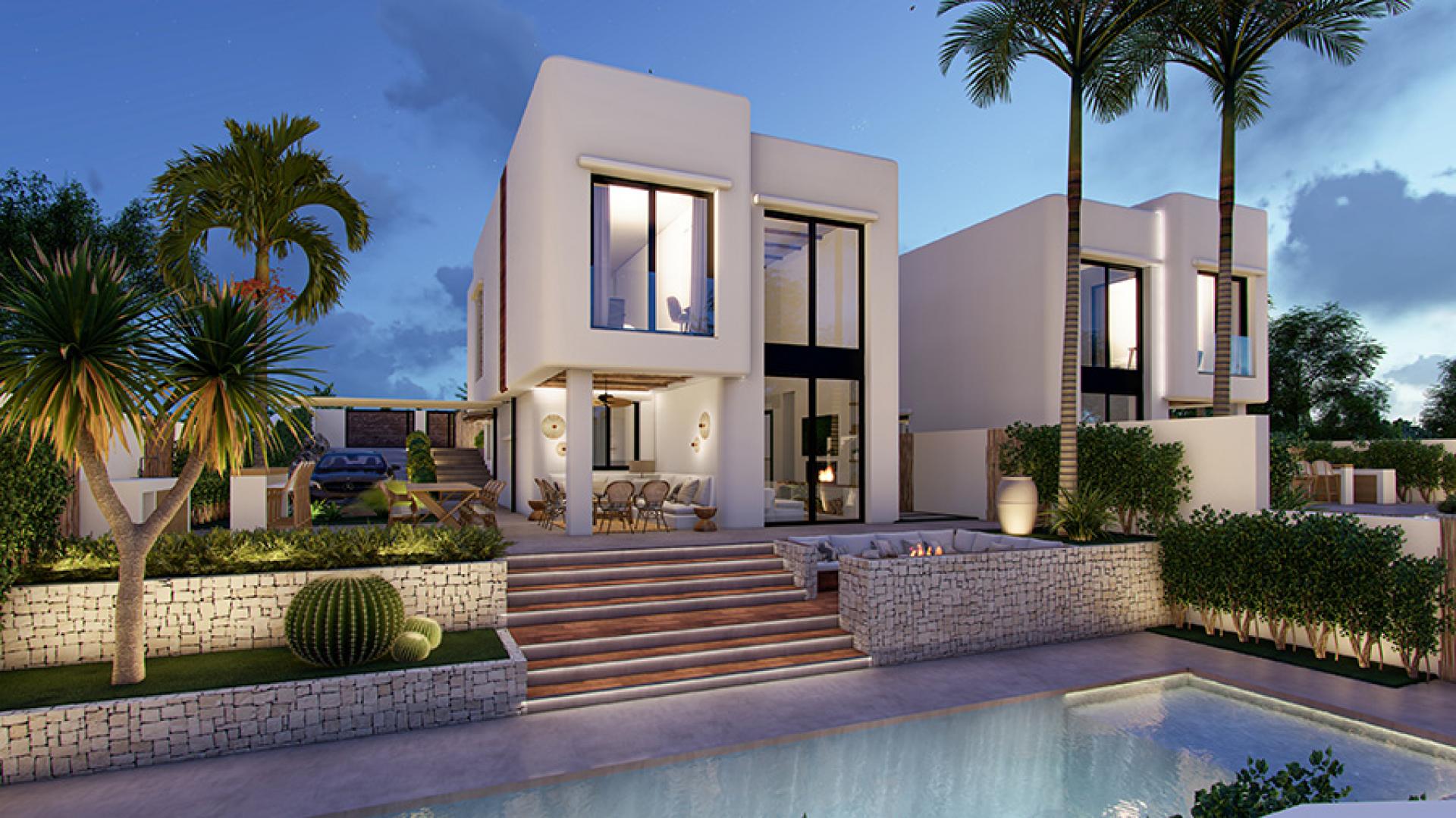 4 bedroom Villa in Albir - New build in Medvilla Spanje